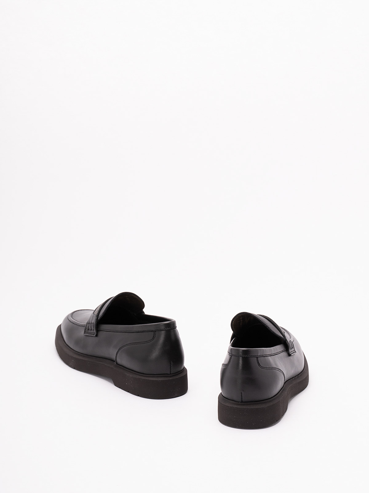 Brunello Cucinelli Loafers In Black