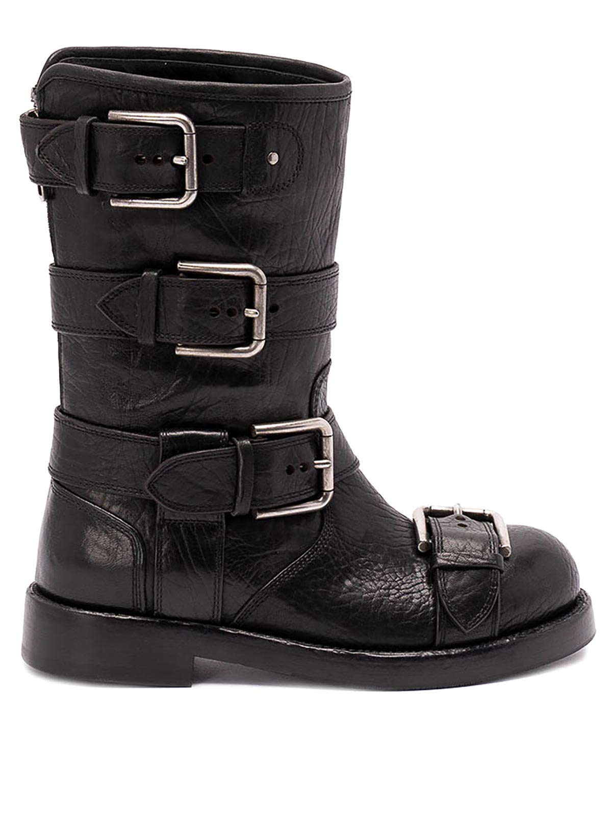 Dolce & Gabbana Ankle Boots In Black