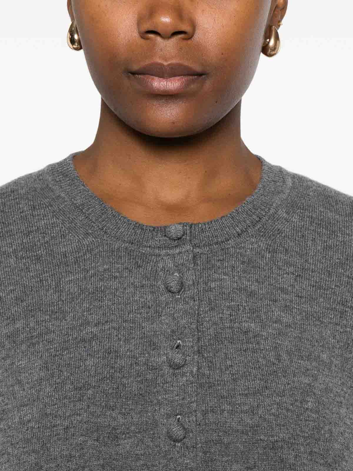 Alpha Studio Medium-gray Geelong Wool Sweater In Gray