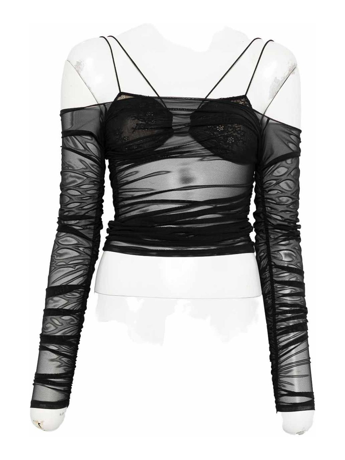 Amazuìn Top - Negro In Black