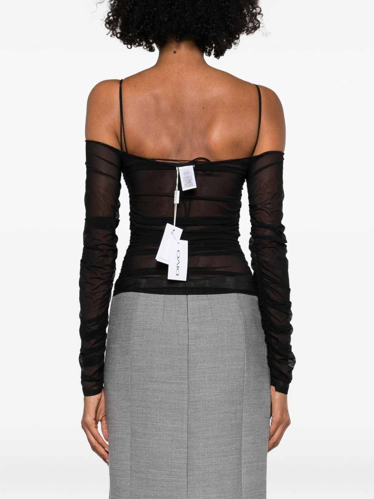 Amazuìn Top - Negro In Black