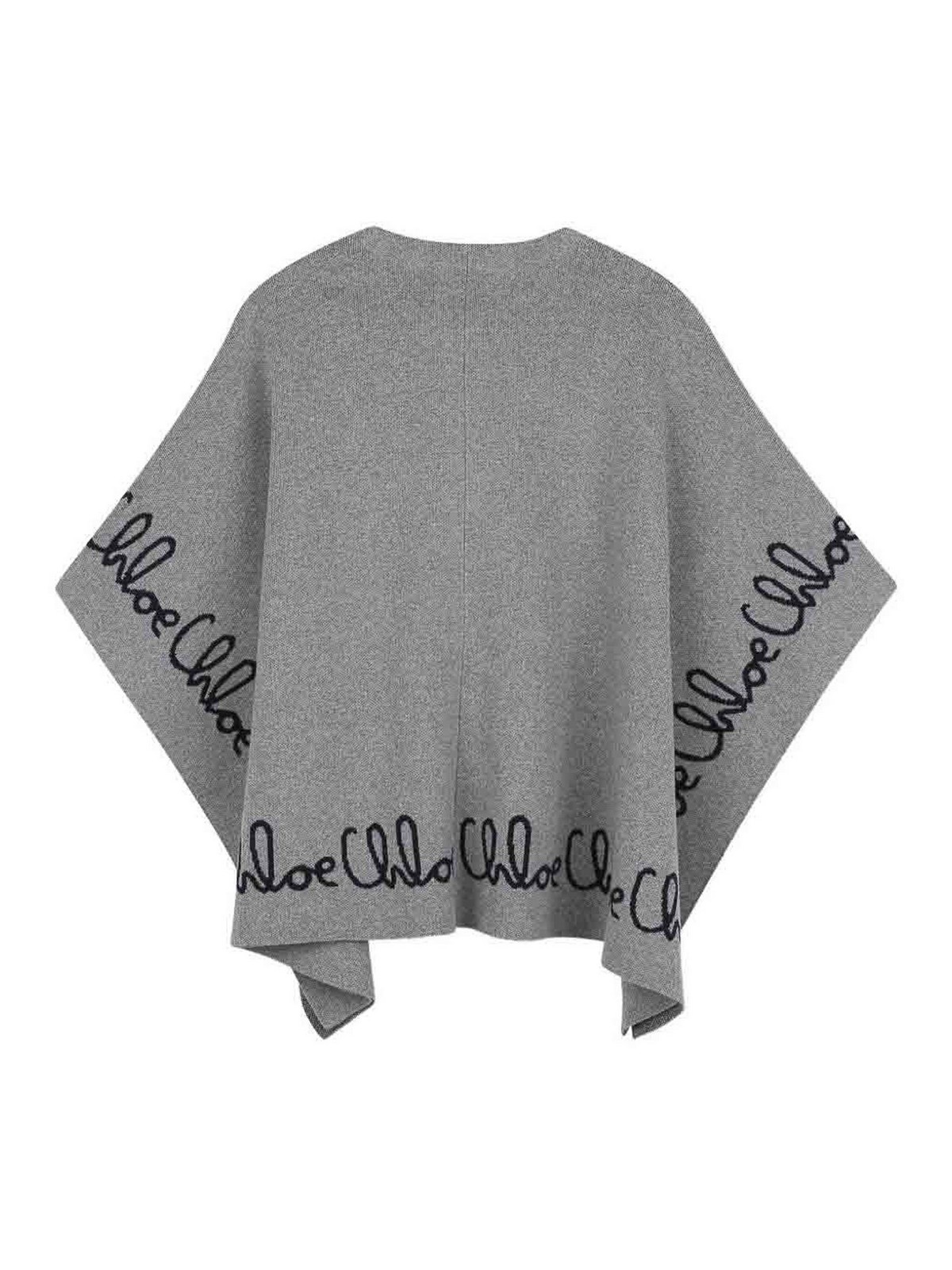 Chloé Jacket Kids Color Grey In Gray