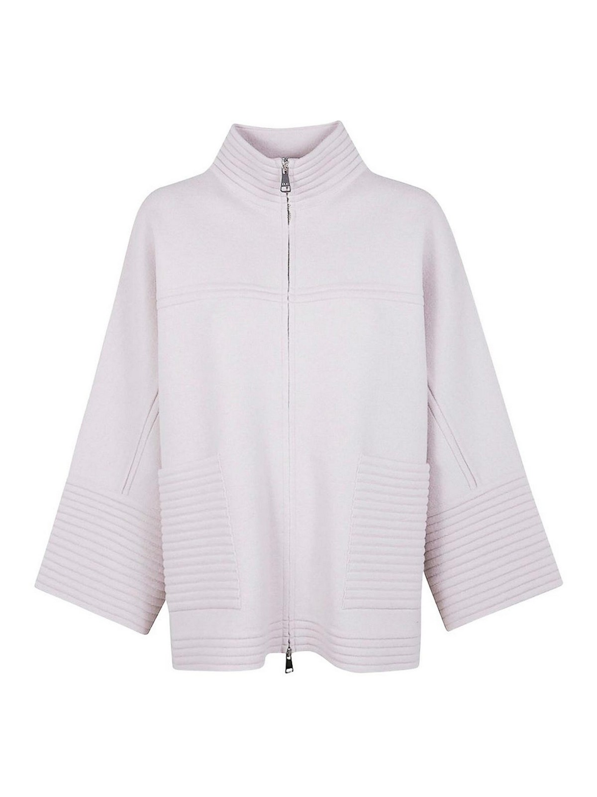 D Exterior D.exterior Cashmere Double Cape In White