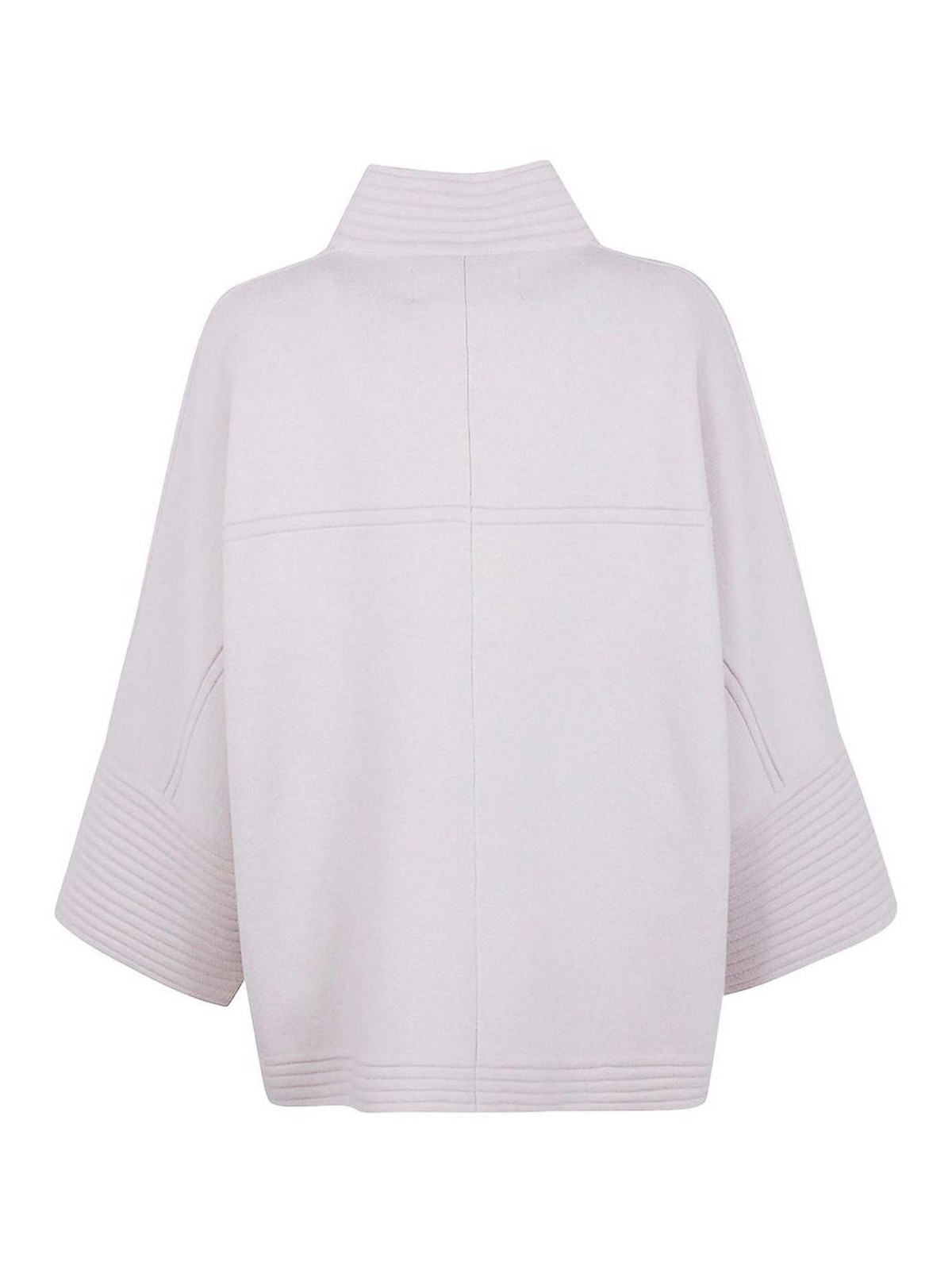 D Exterior D.exterior Cashmere Double Cape In White