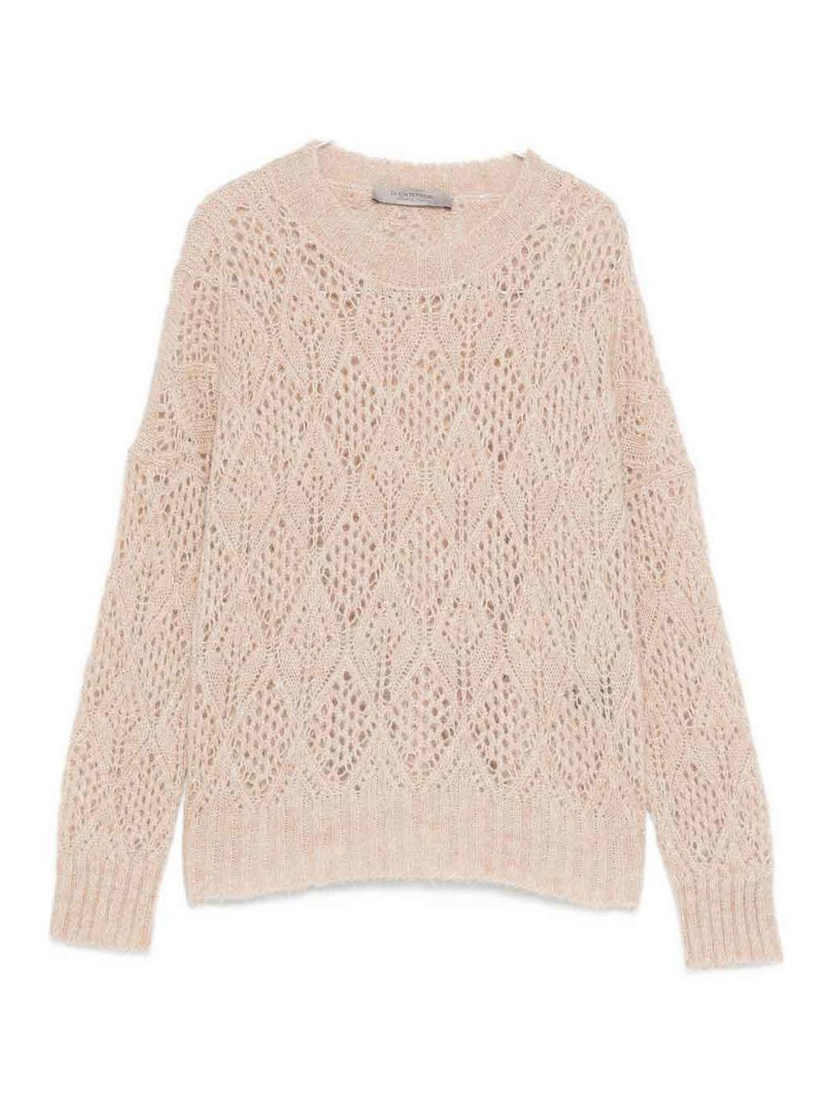 D Exterior Soft Knit Sweater In Classic Beige Tone In Multi