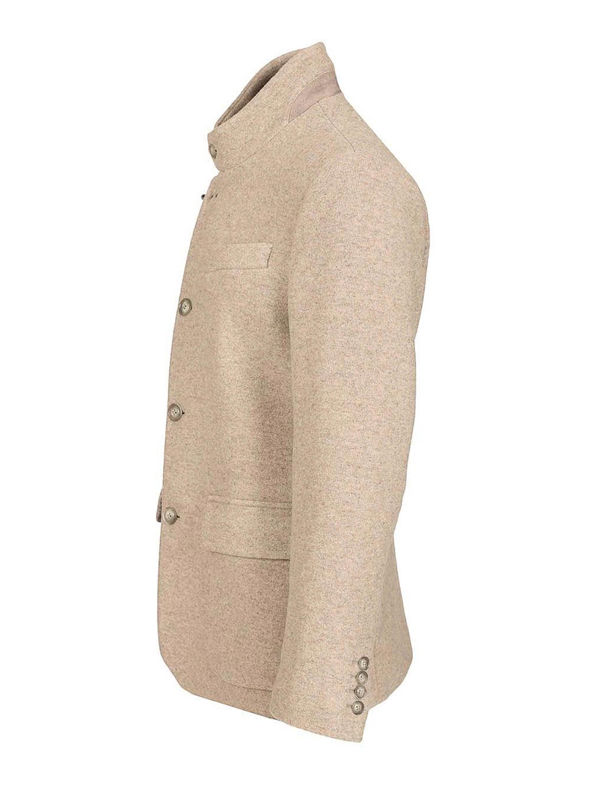 Fay Duty Jacket In Neutral
