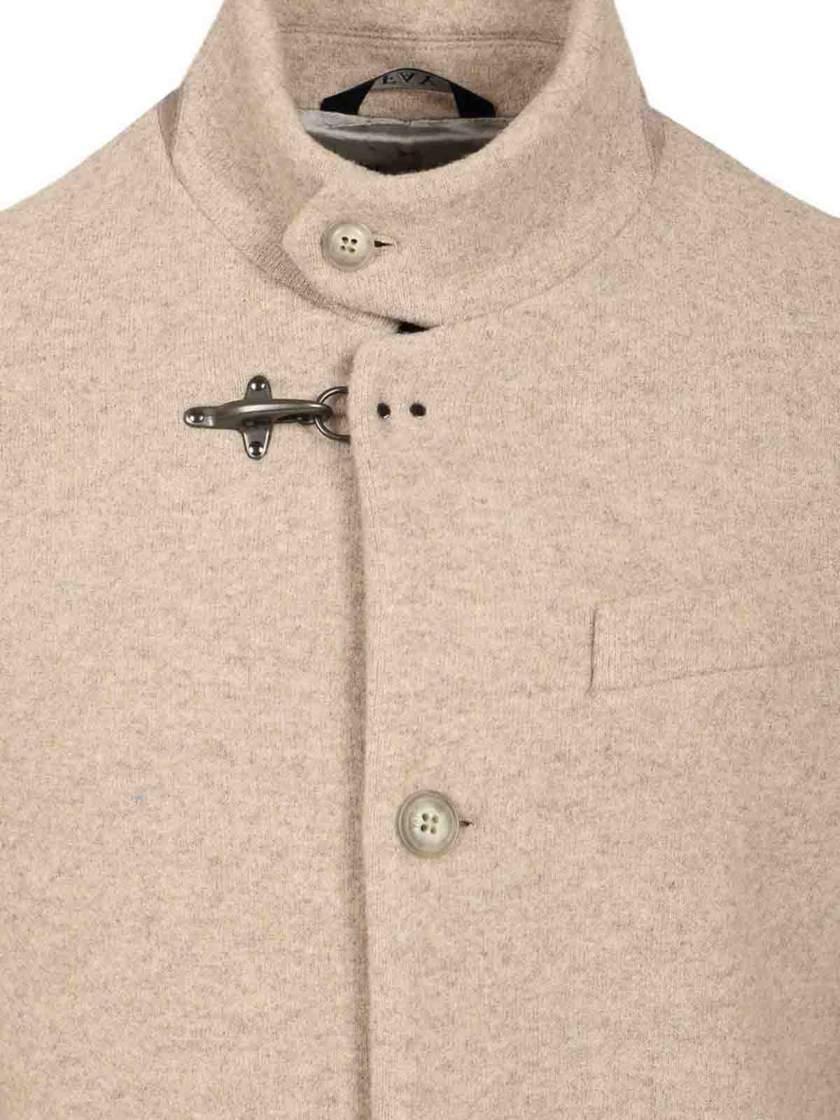 Fay Duty Jacket In Neutral