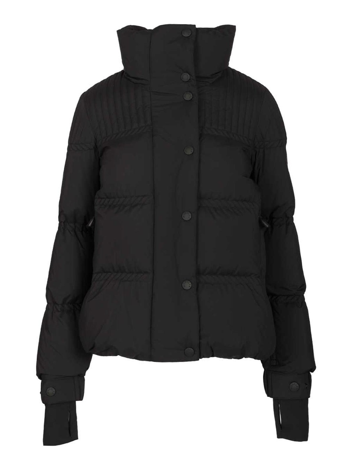 Moncler Padded Ski Jacket In Black
