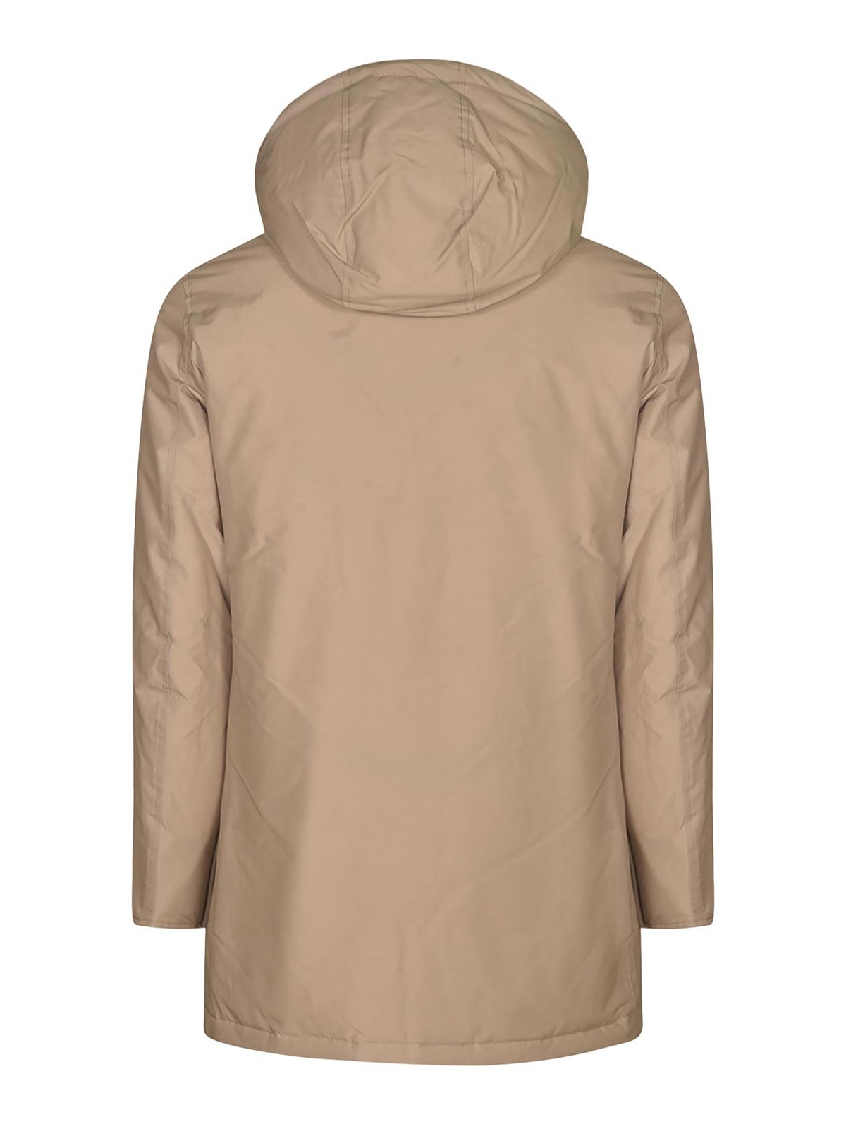 Woolrich Abrigo Alcochado - Gris Claro In Brown