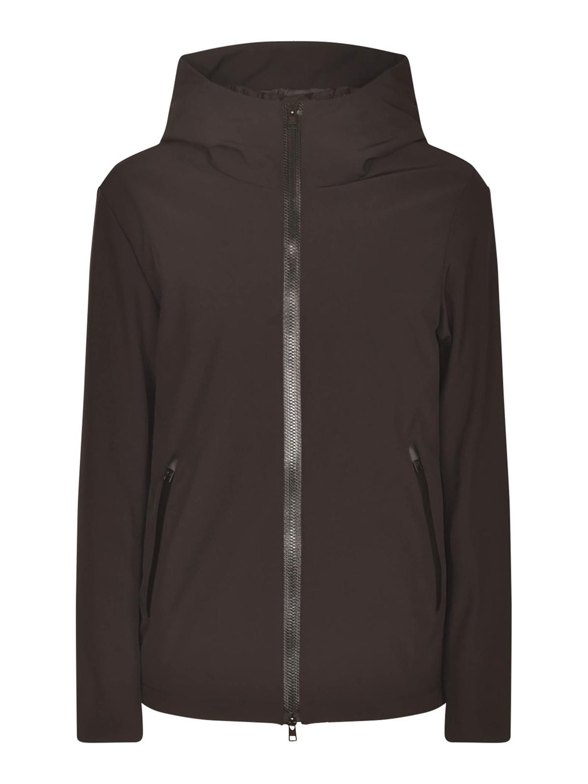 Woolrich Abrigo Alcochado - Negro In Brown