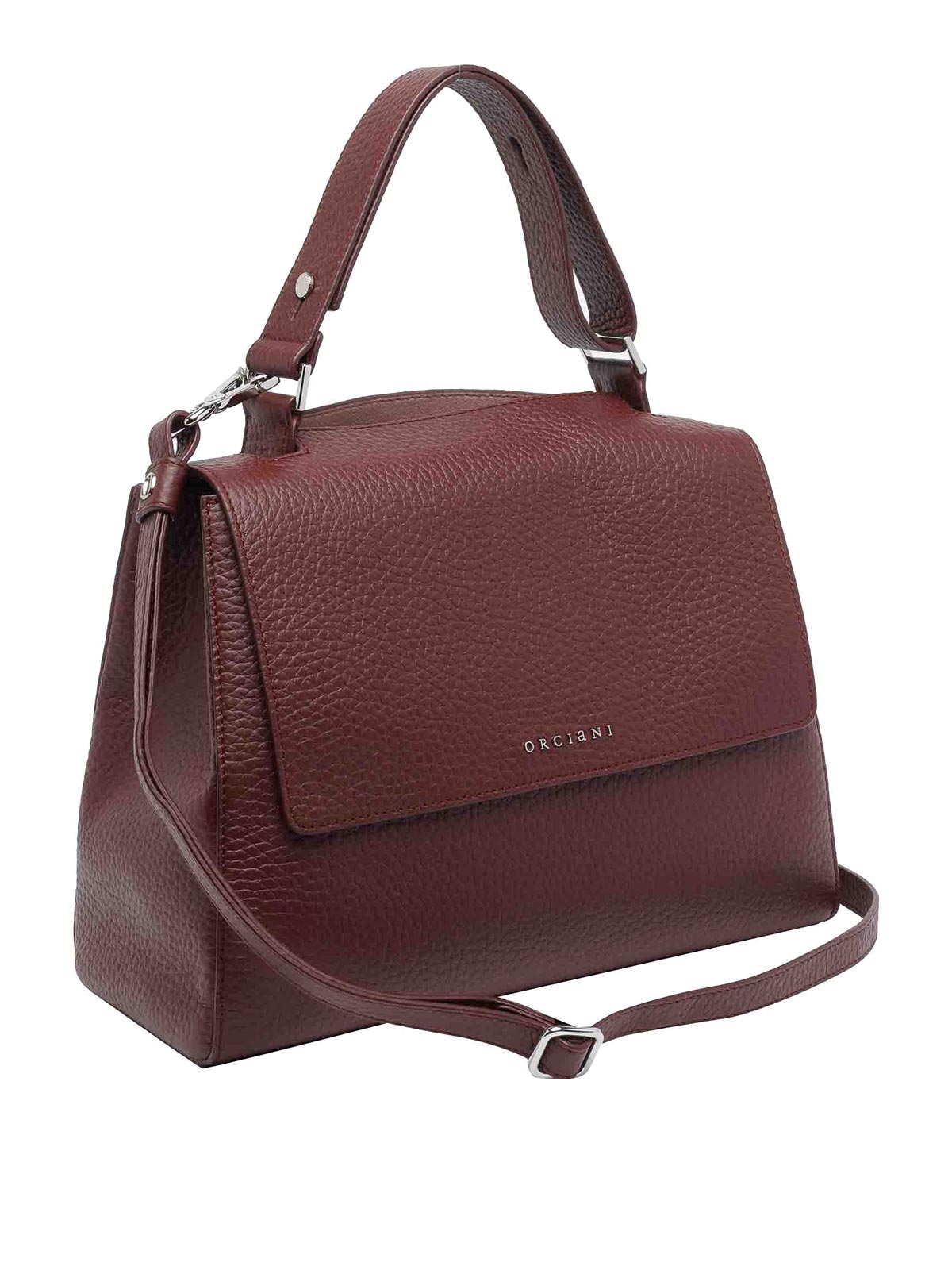 Orciani Sveva Shoulder Bag In Red