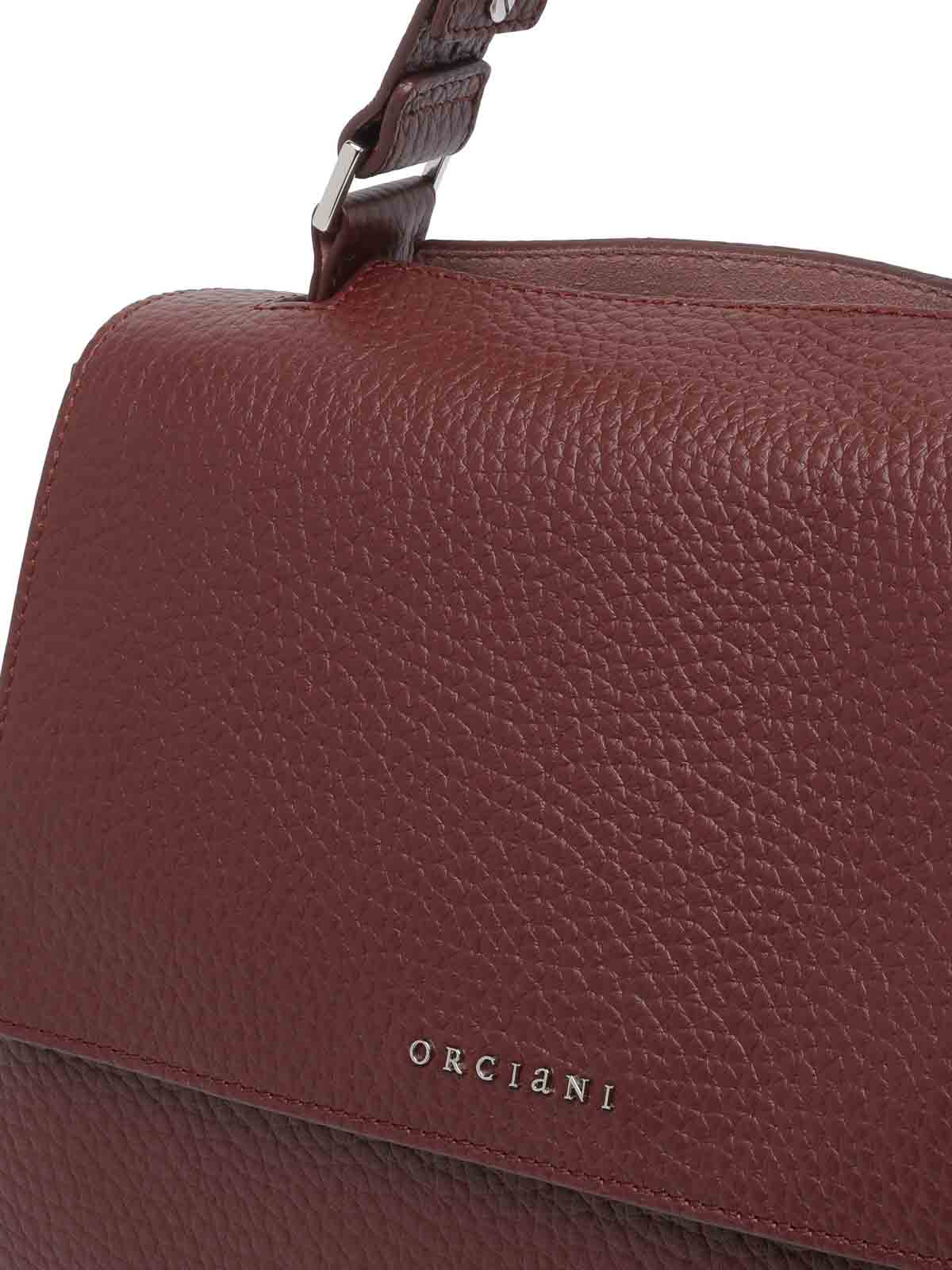 Orciani Sveva Shoulder Bag In Red