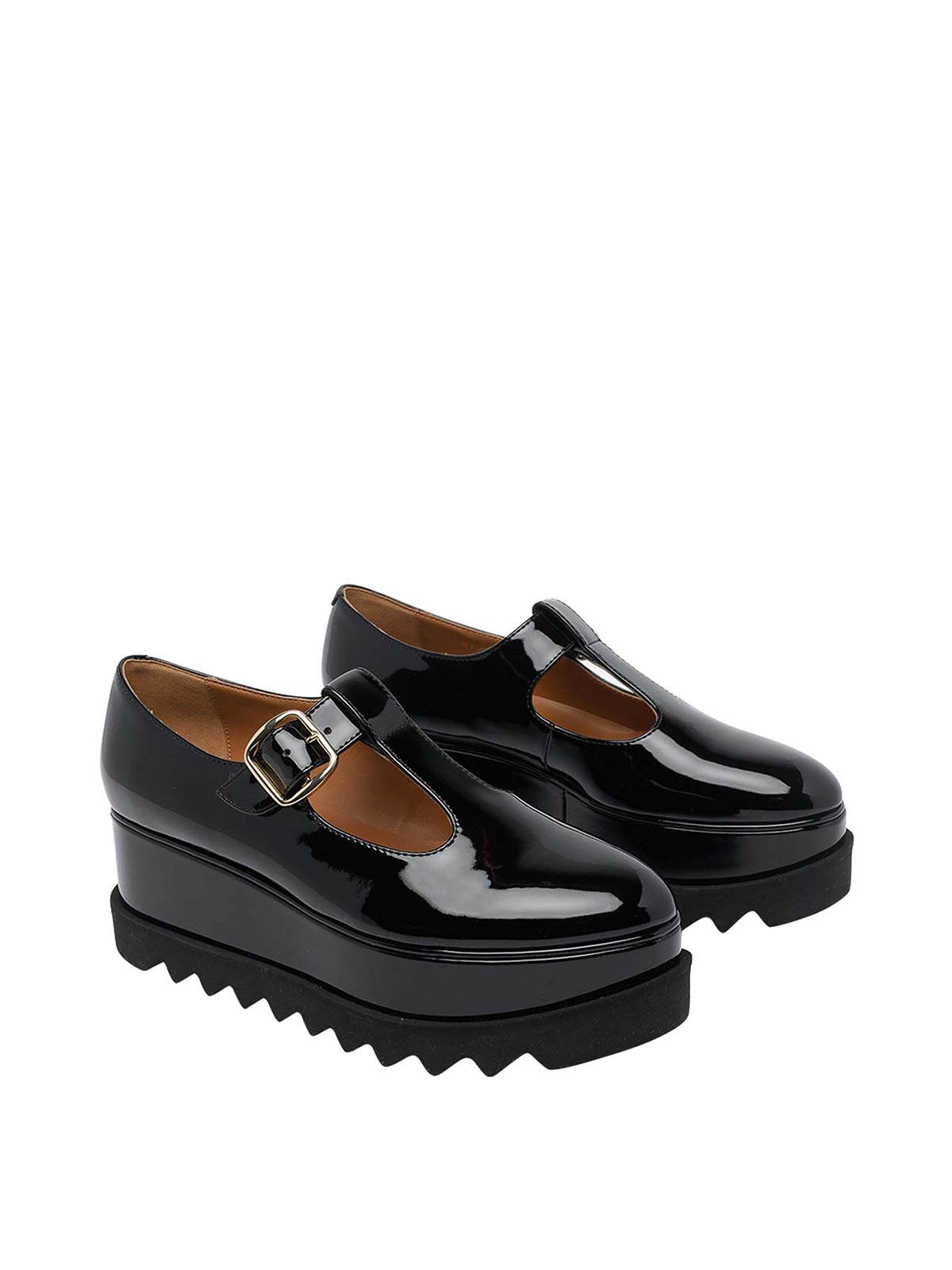 Stella Mccartney Wedges In Black