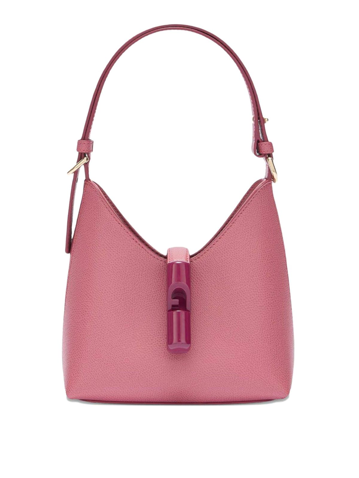 Furla Mini Iride Shoulder Bag In Pink