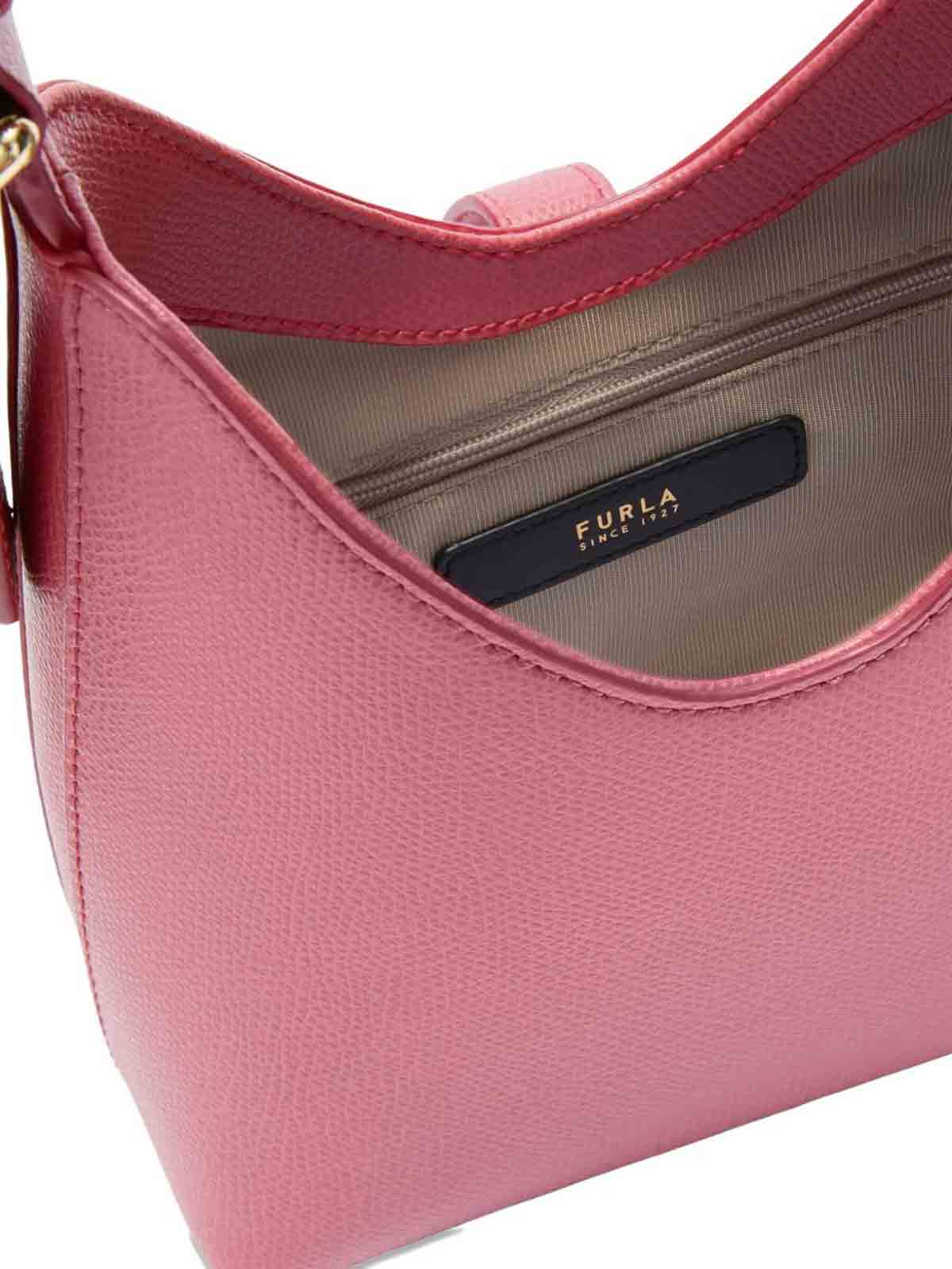 Furla Mini Iride Shoulder Bag In Pink