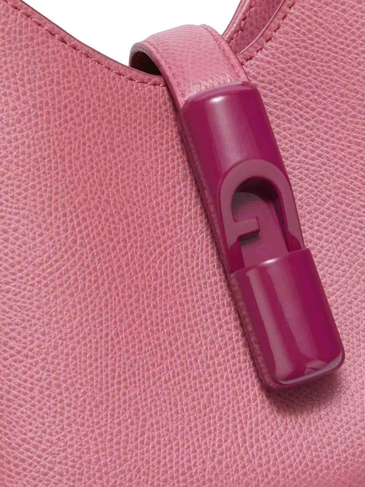 Furla Mini Iride Shoulder Bag In Pink