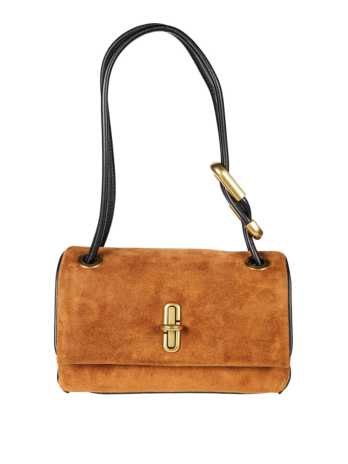Marc Jacobs The Mini Dual Shoulder In Brown