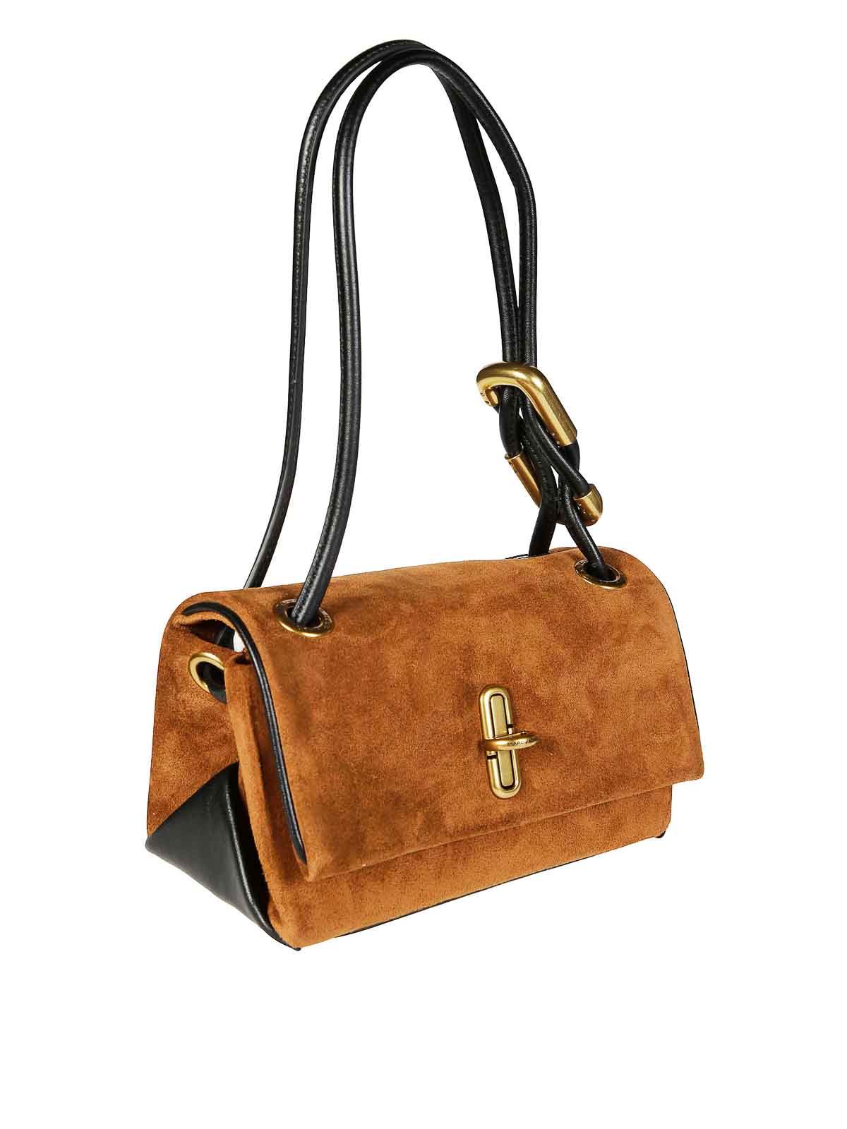 Marc Jacobs The Mini Dual Shoulder In Brown