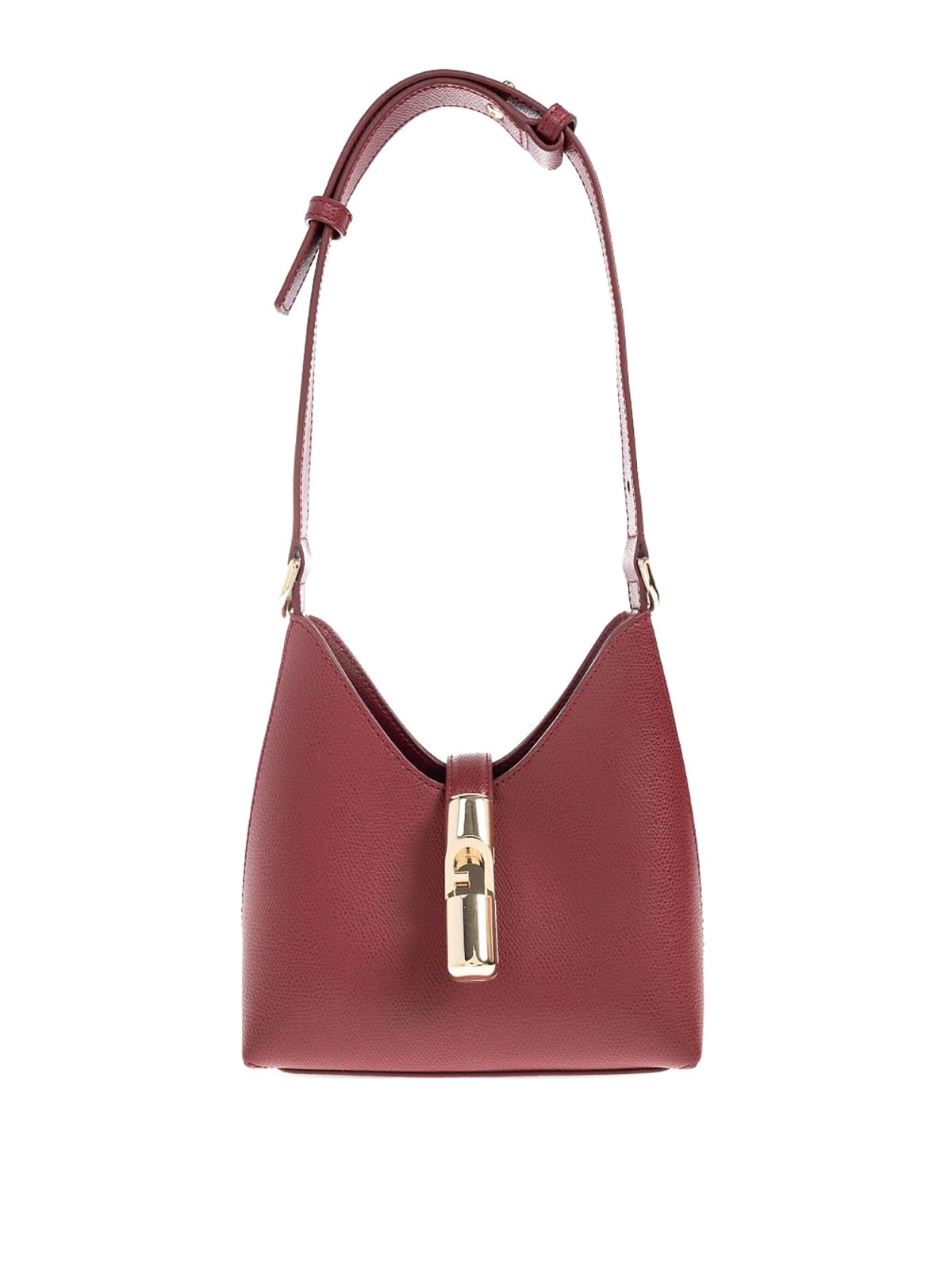 Furla Mini Iride Shoulder Bag In Red