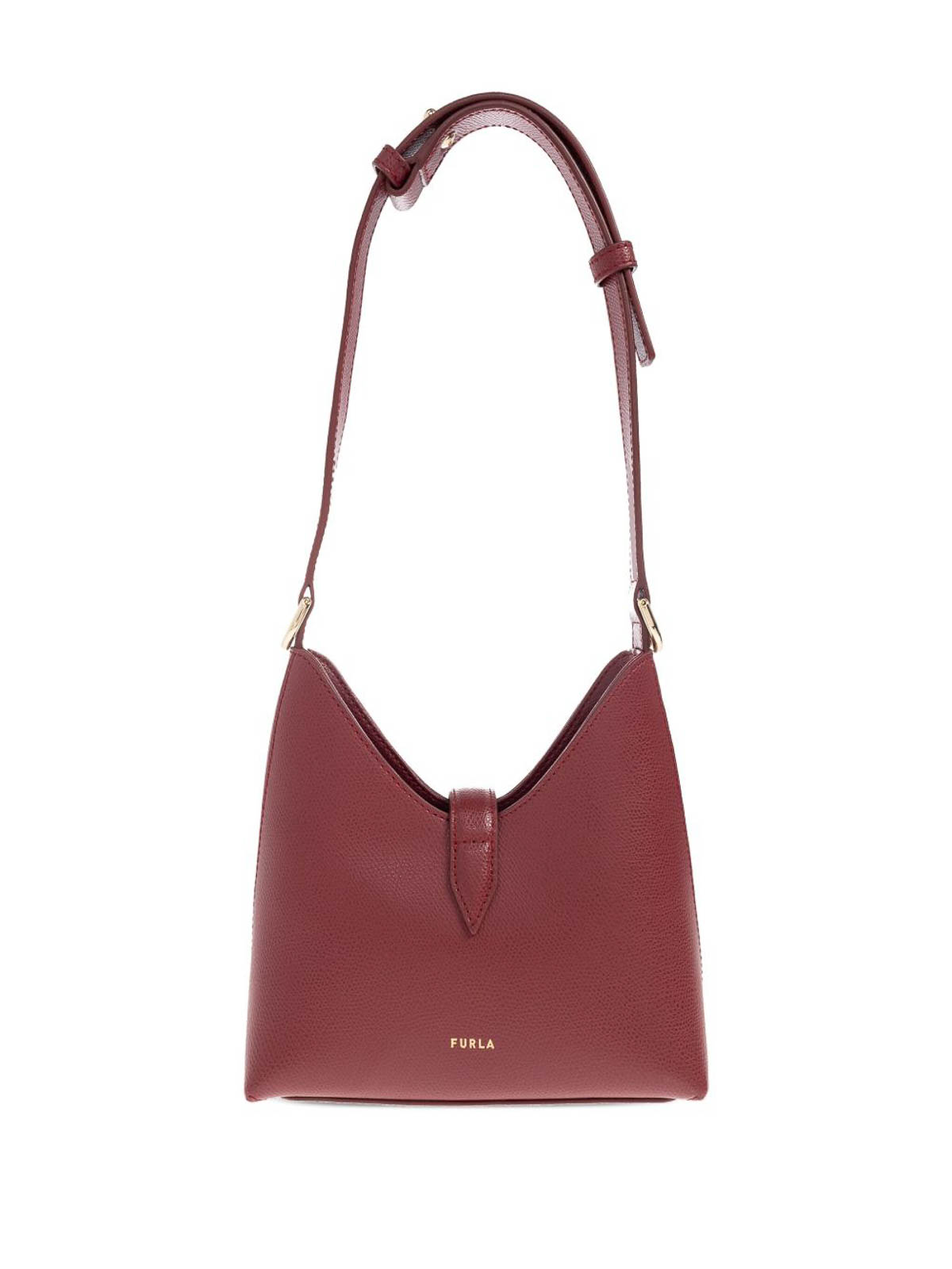 Furla Mini Iride Shoulder Bag In Red