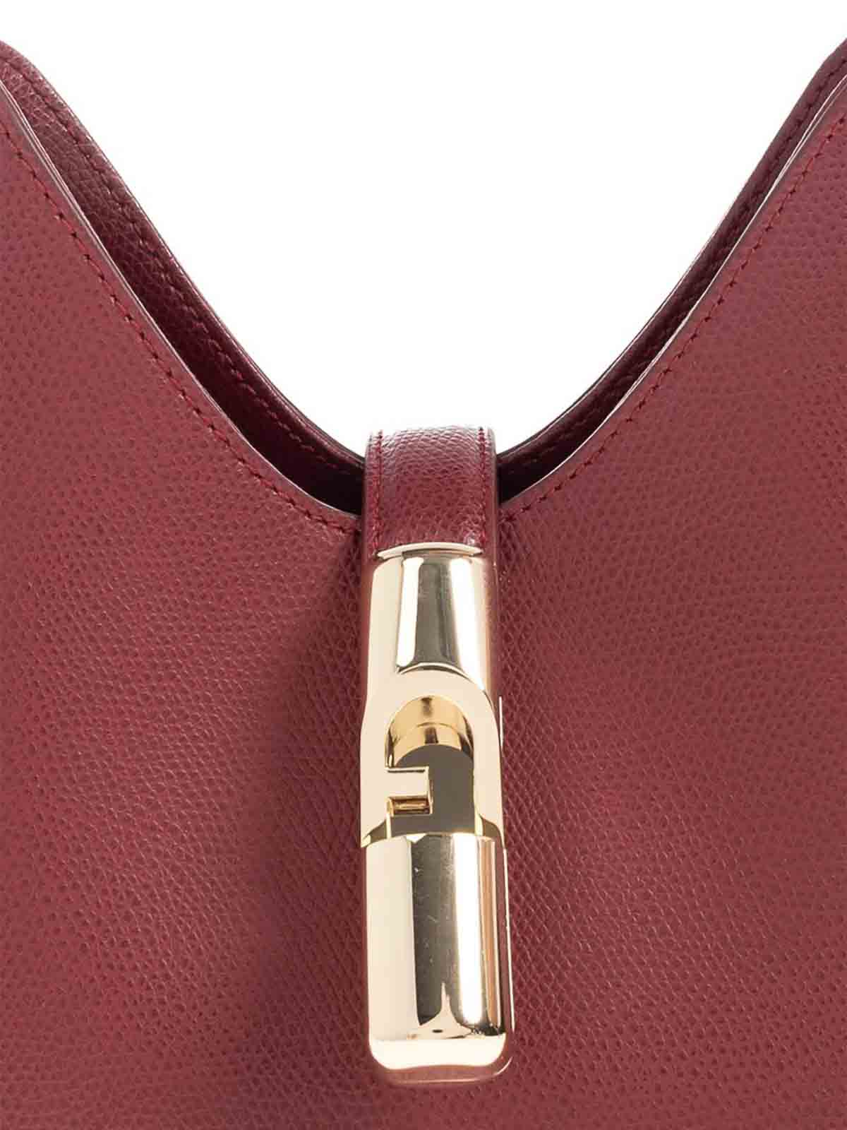 Furla Mini Iride Shoulder Bag In Red