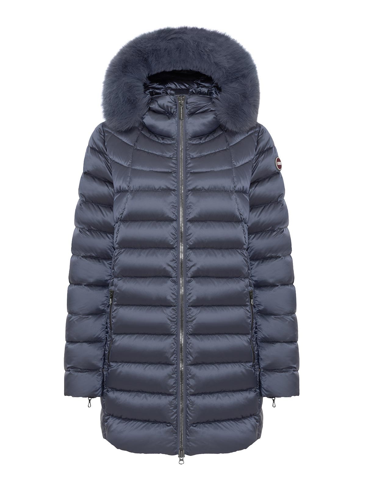 Colmar Originals Padded Short Coat With Faux Fur Hood In Multi