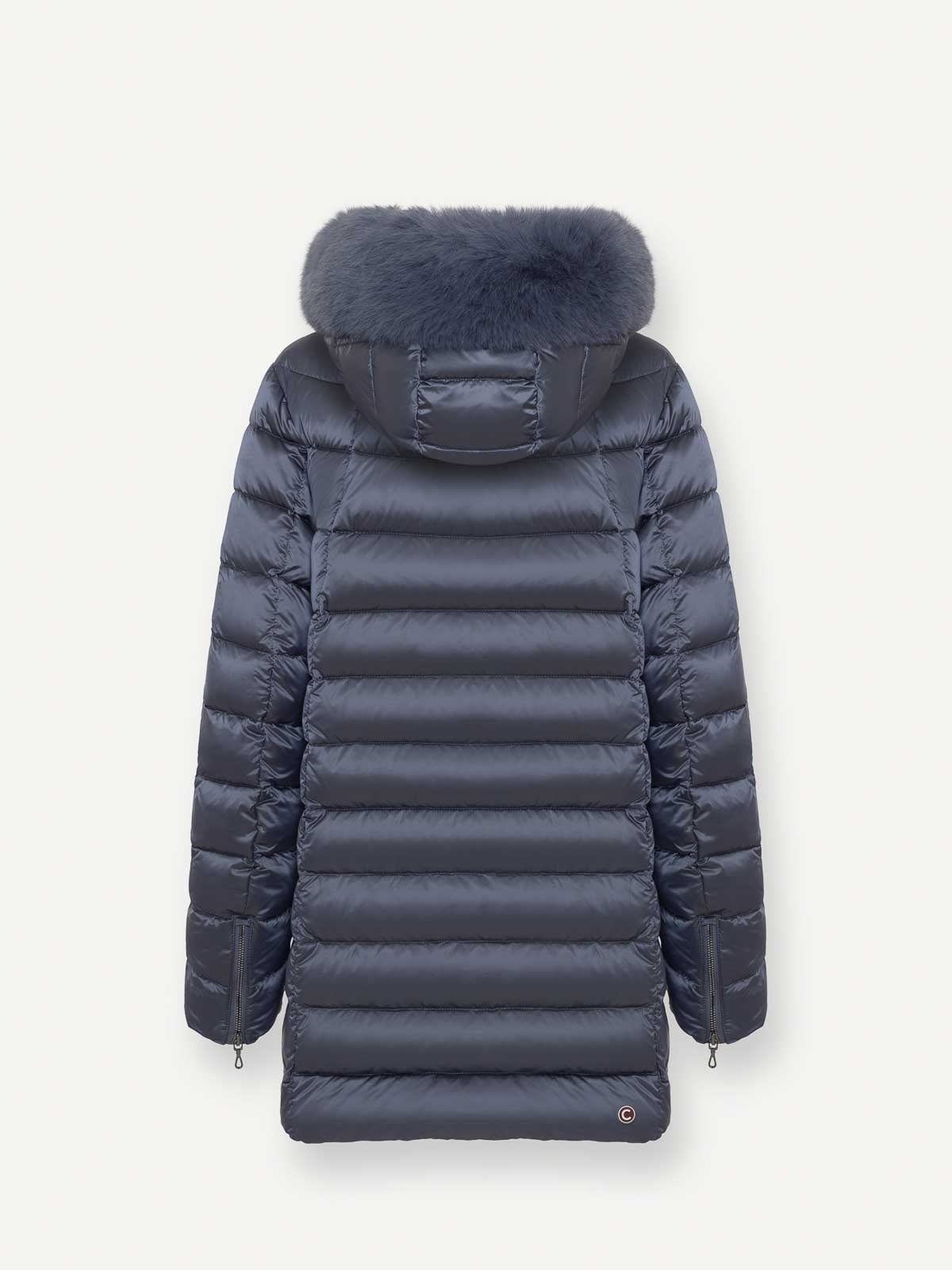 Colmar Originals Padded Short Coat With Faux Fur Hood In Multi