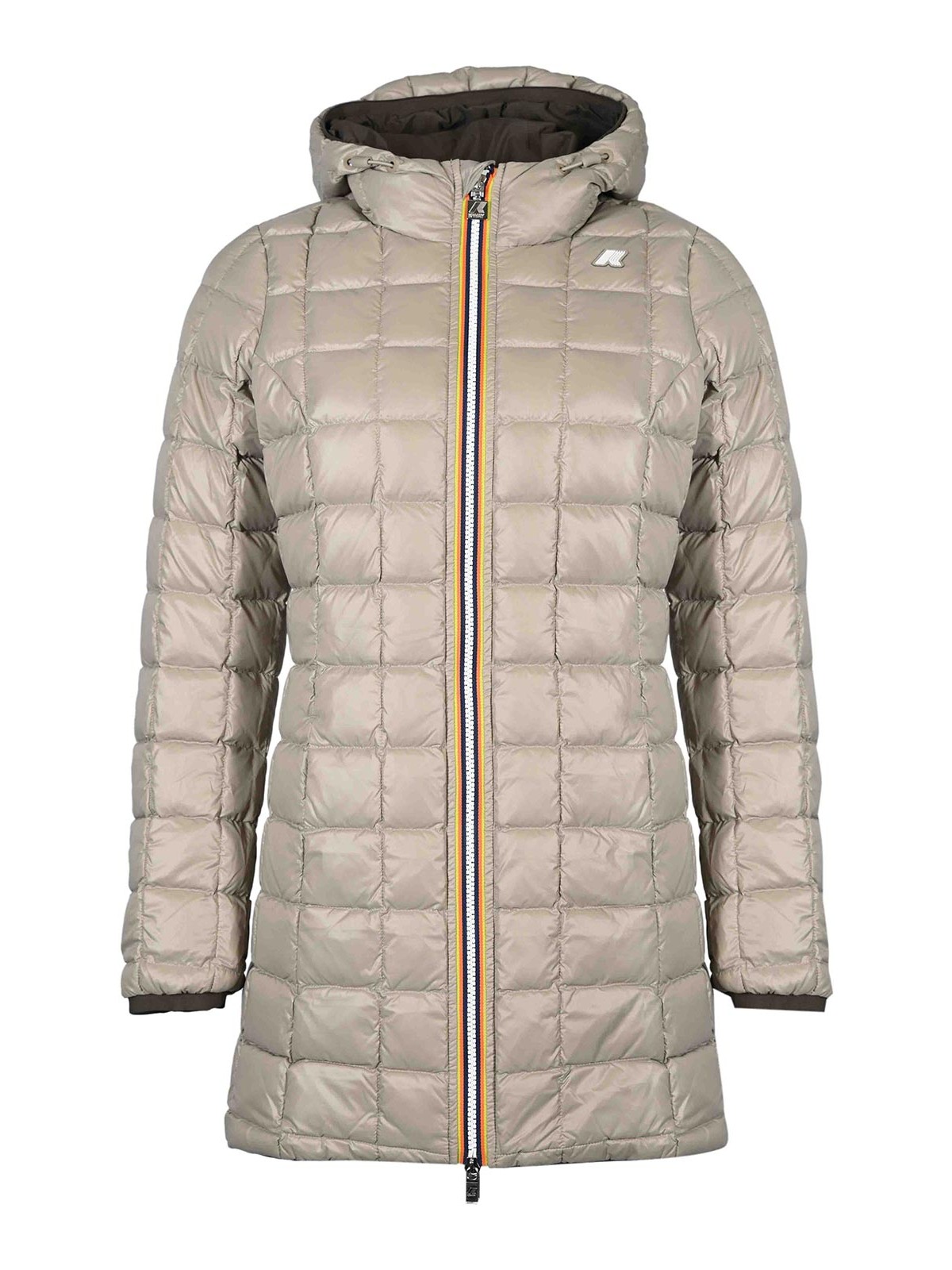 K-way Denise St Thermo Reversible Jacket In Green