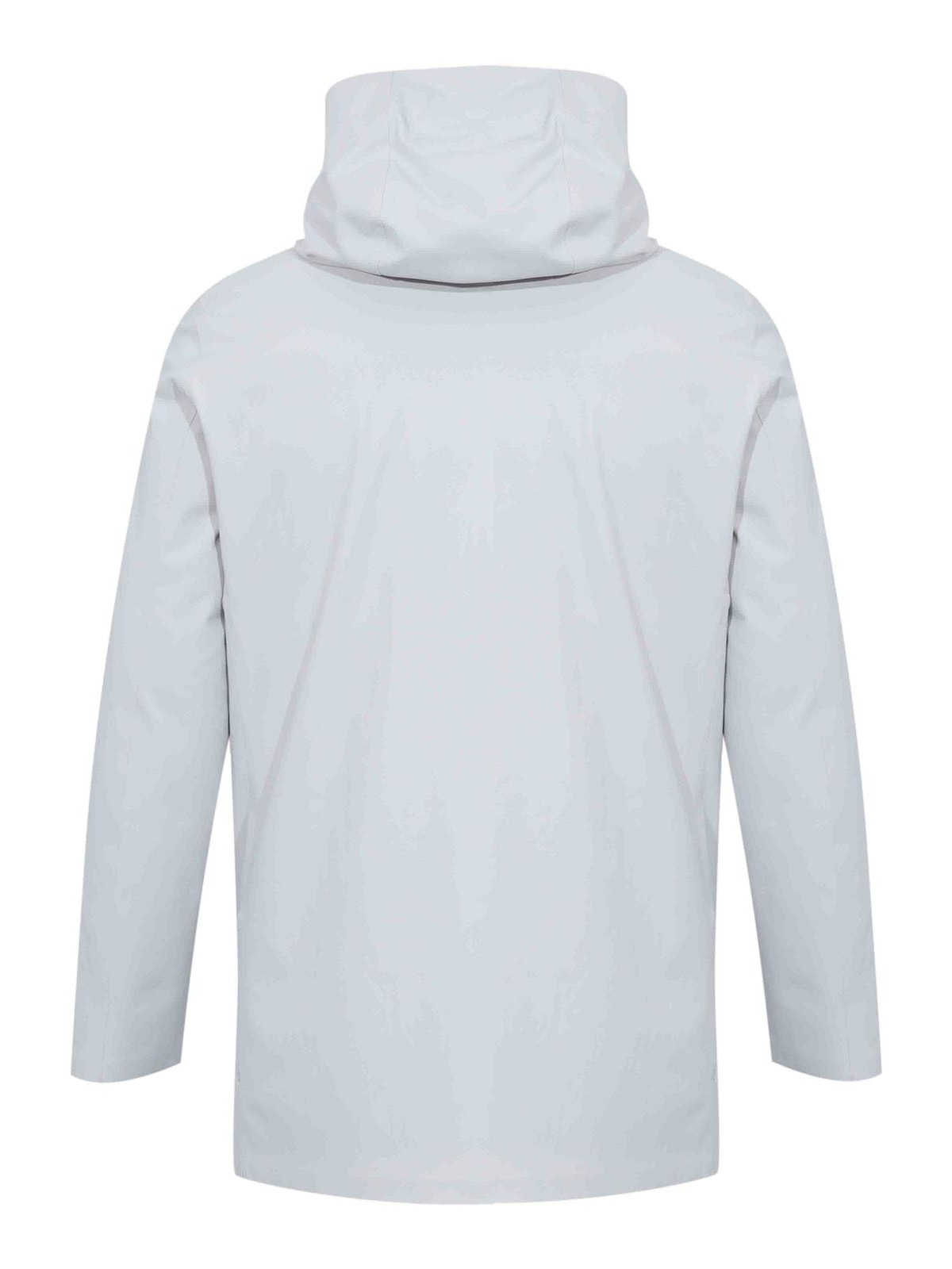 Rrd Roberto Ricci Designs Winter Down Under Floating Parka Jacket In White