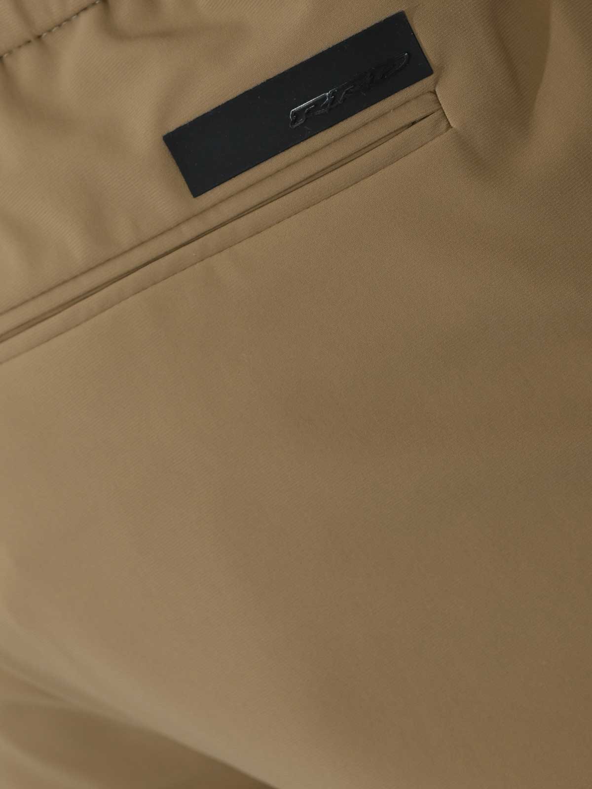 Rrd Roberto Ricci Designs Surflex Winter Chino Pence Trousers In Brown