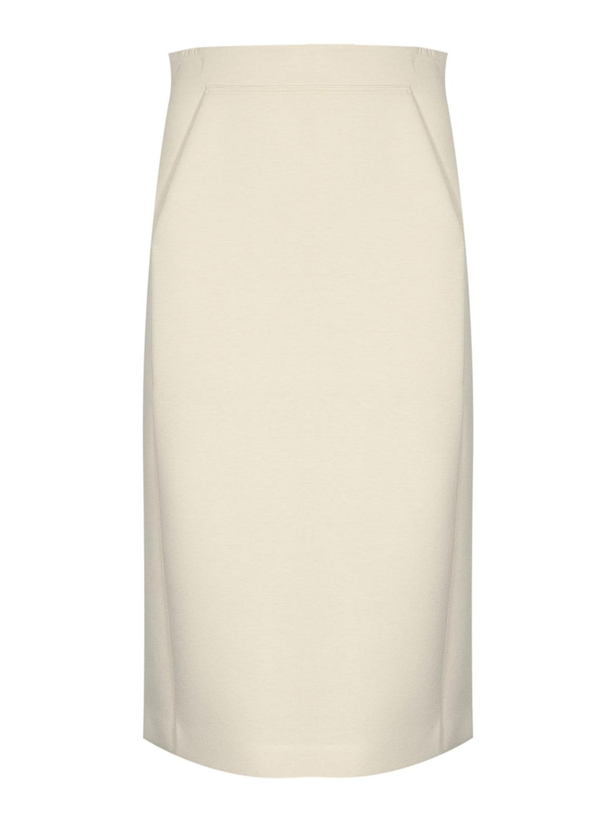 Twinset Twin Set Longuette Skirt In White