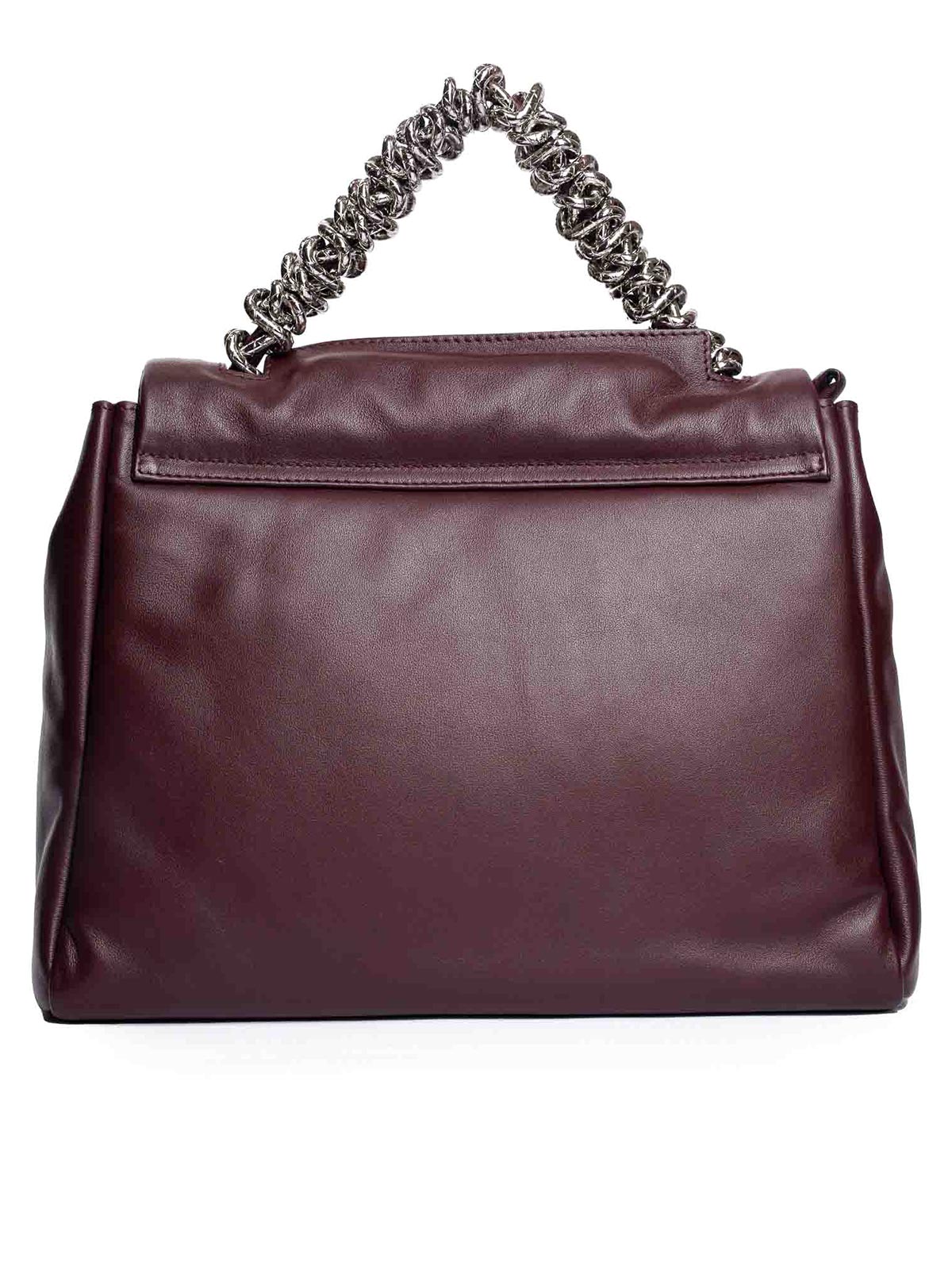 Orciani Sveva Nappa Bold Tote Bag In Nappa In Black