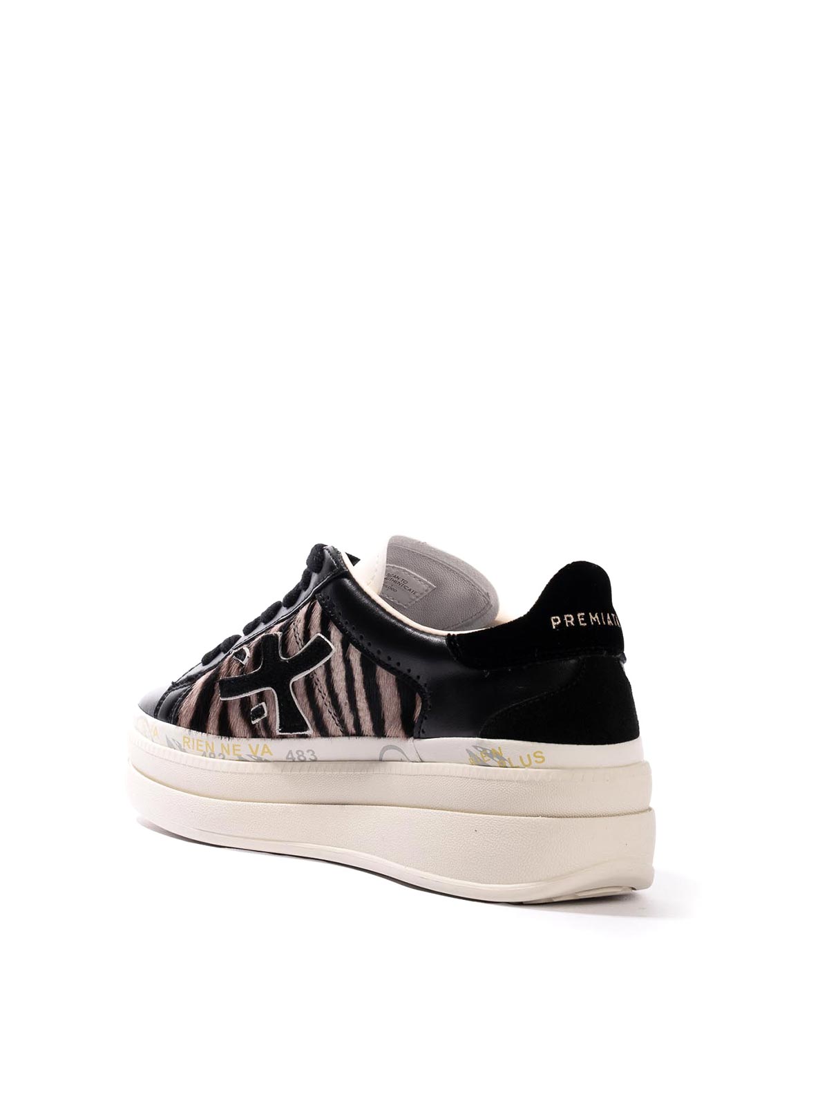 Premiata Sneakers Claudia 7754 In Animal Print