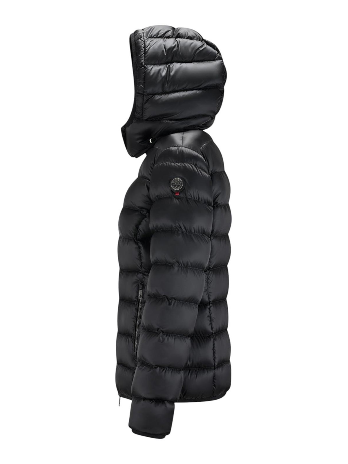 Cape Horn Hooded Puffer Jacket In Black