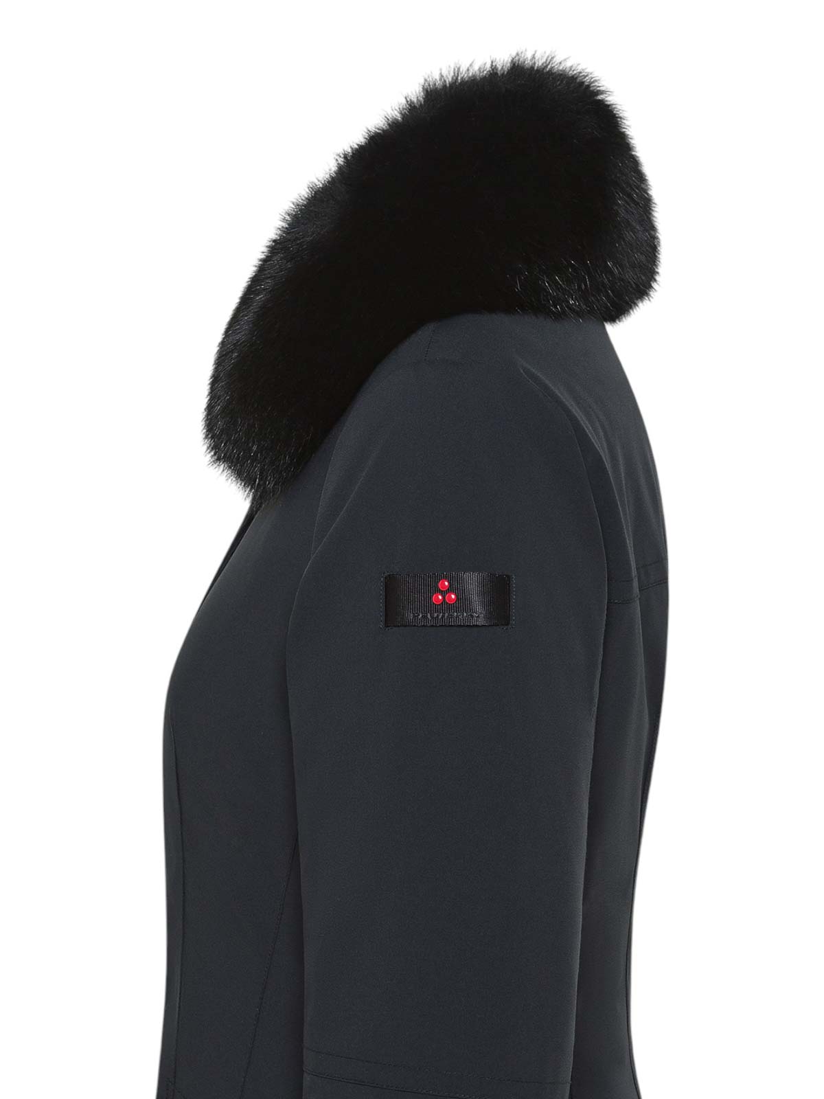 Peuterey Down Coat In Black