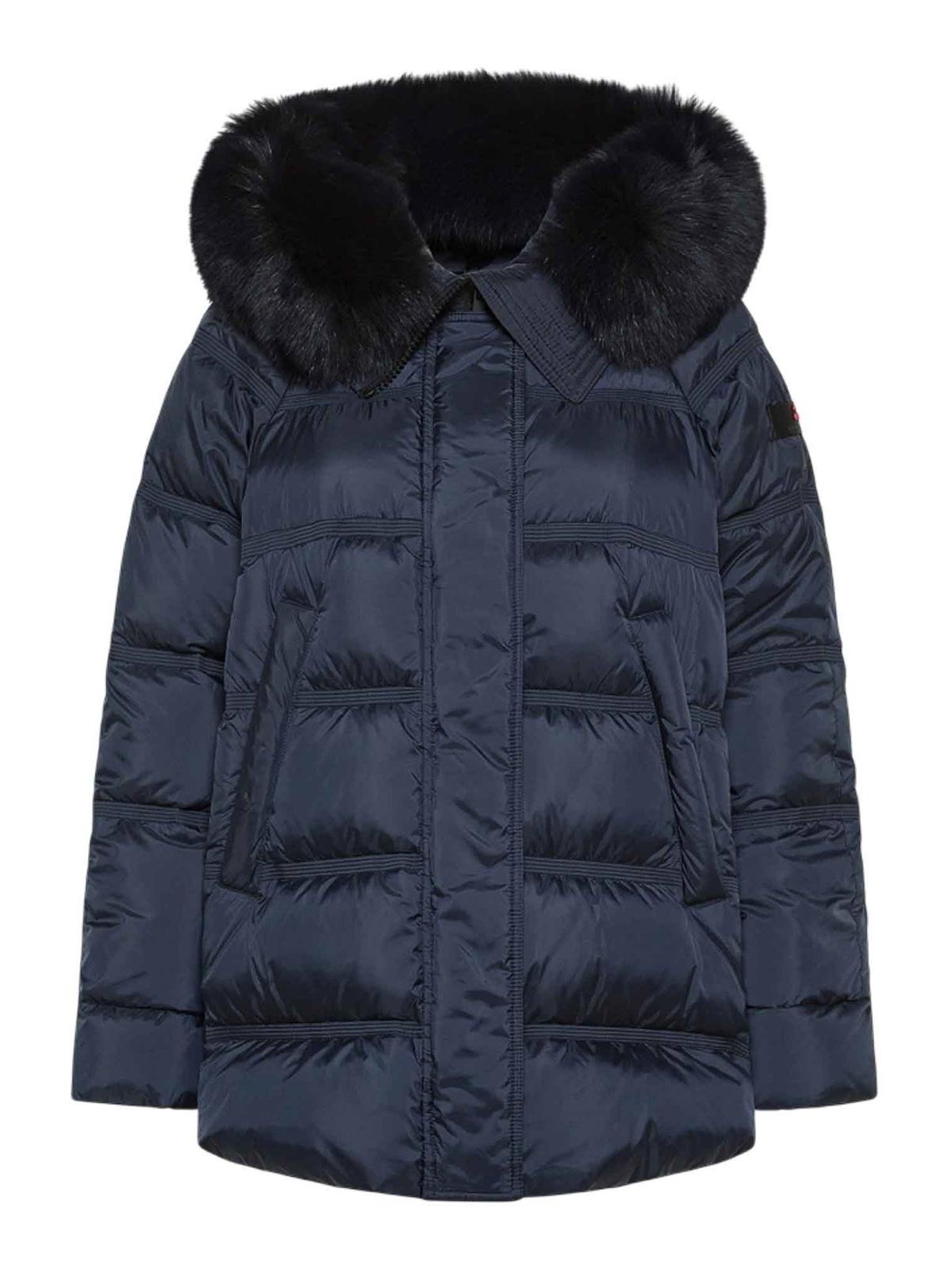 Peuterey Down Coat In Blue