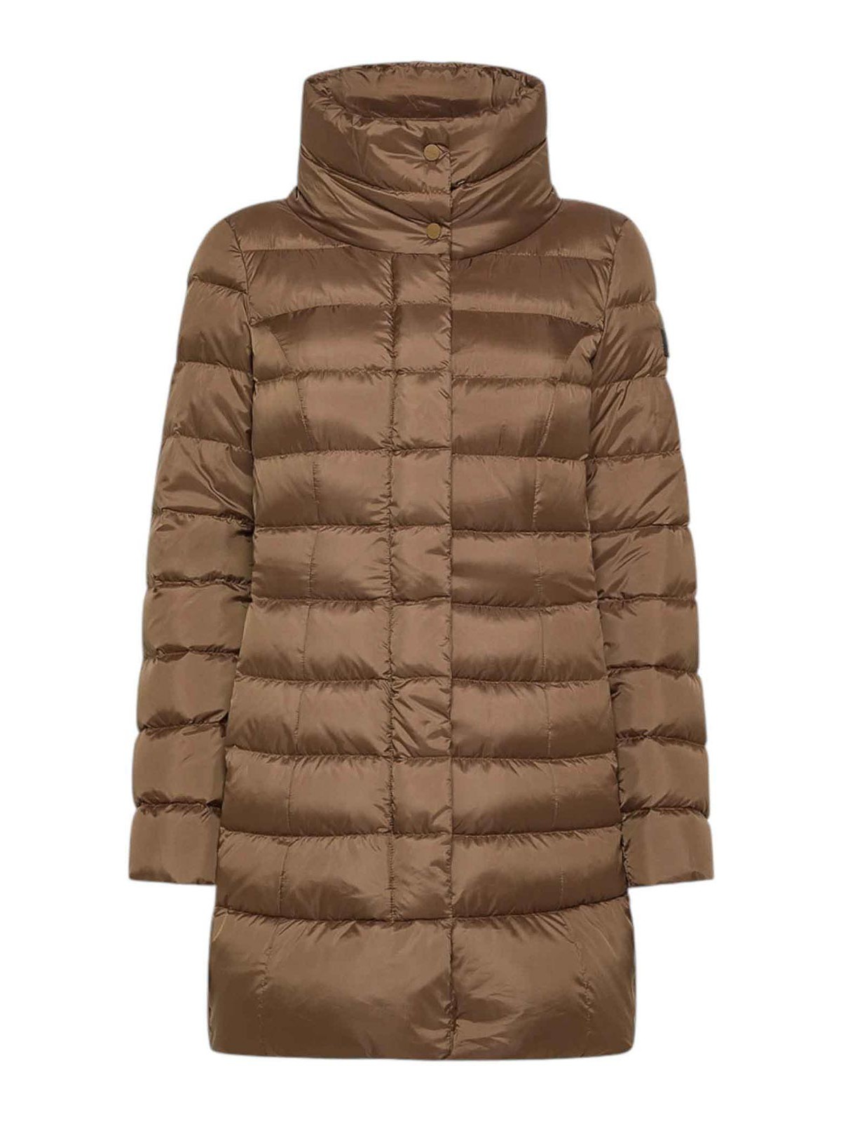 Peuterey Down Coat In Brown