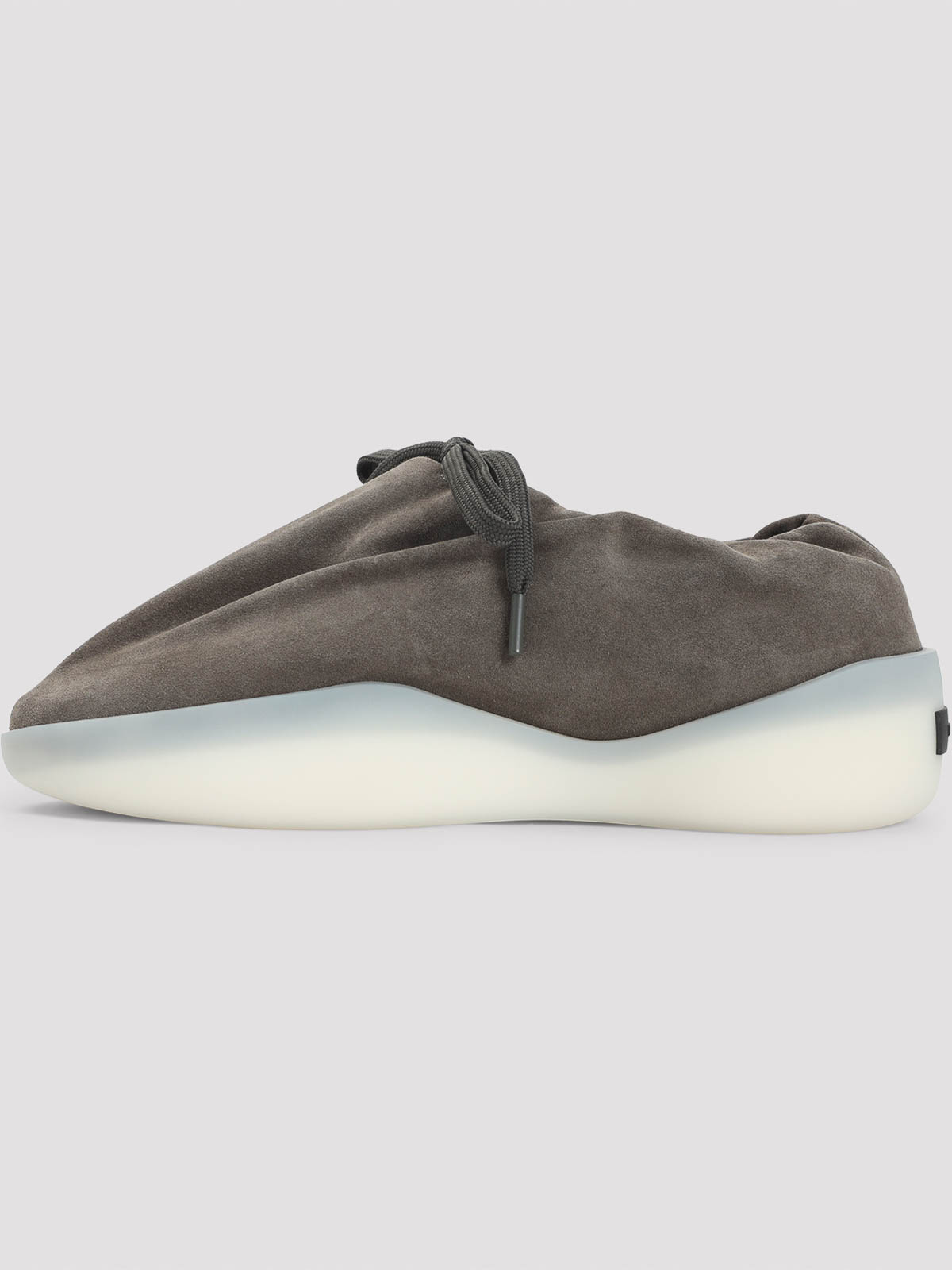 Fear Of God Suede Round Toe Sneakers With Rubber Sole In Animal Print
