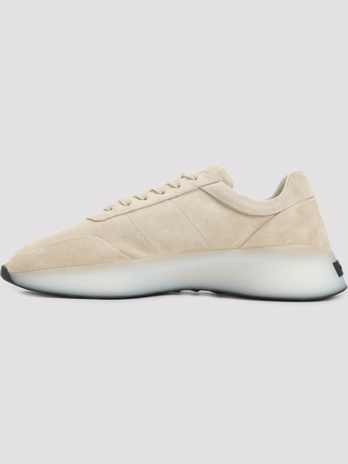 Fear Of God Suede Minimalist Sneakers With Gradient Sole In Multi