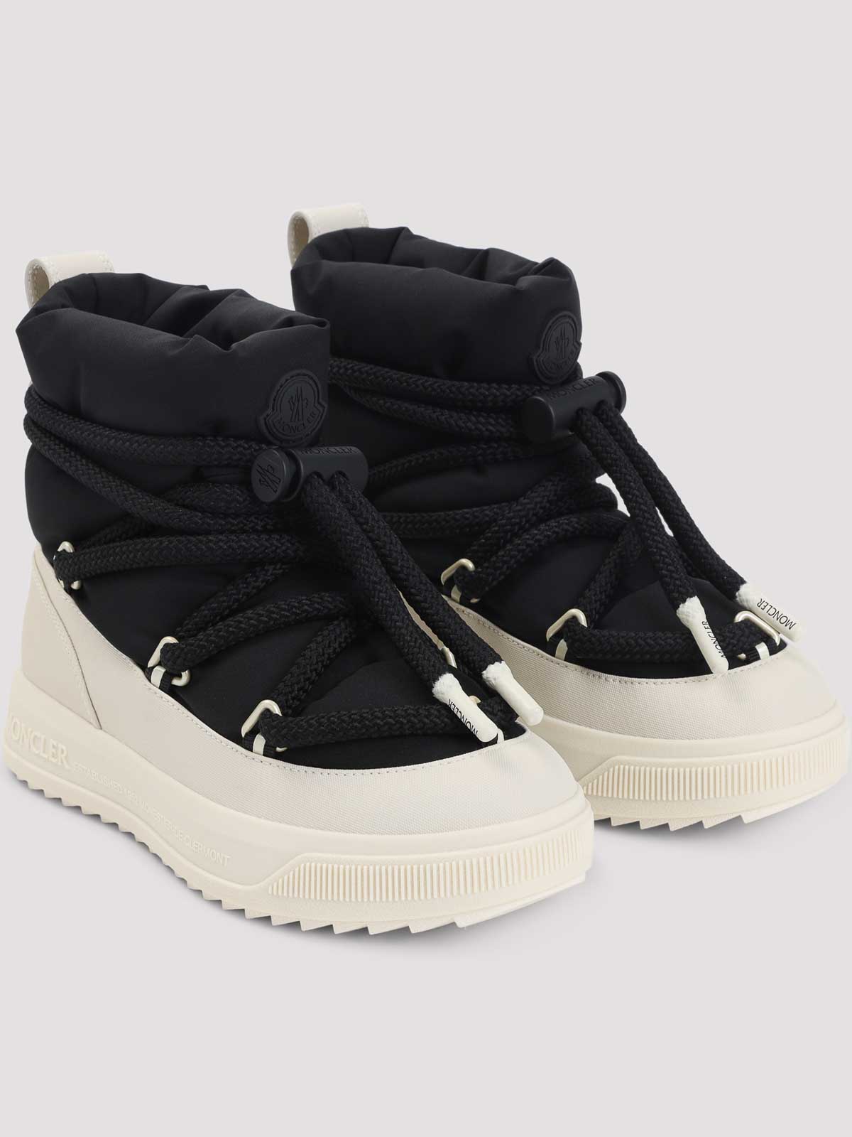 Moncler Monpulse Padded Shell Ankle Boots In Black