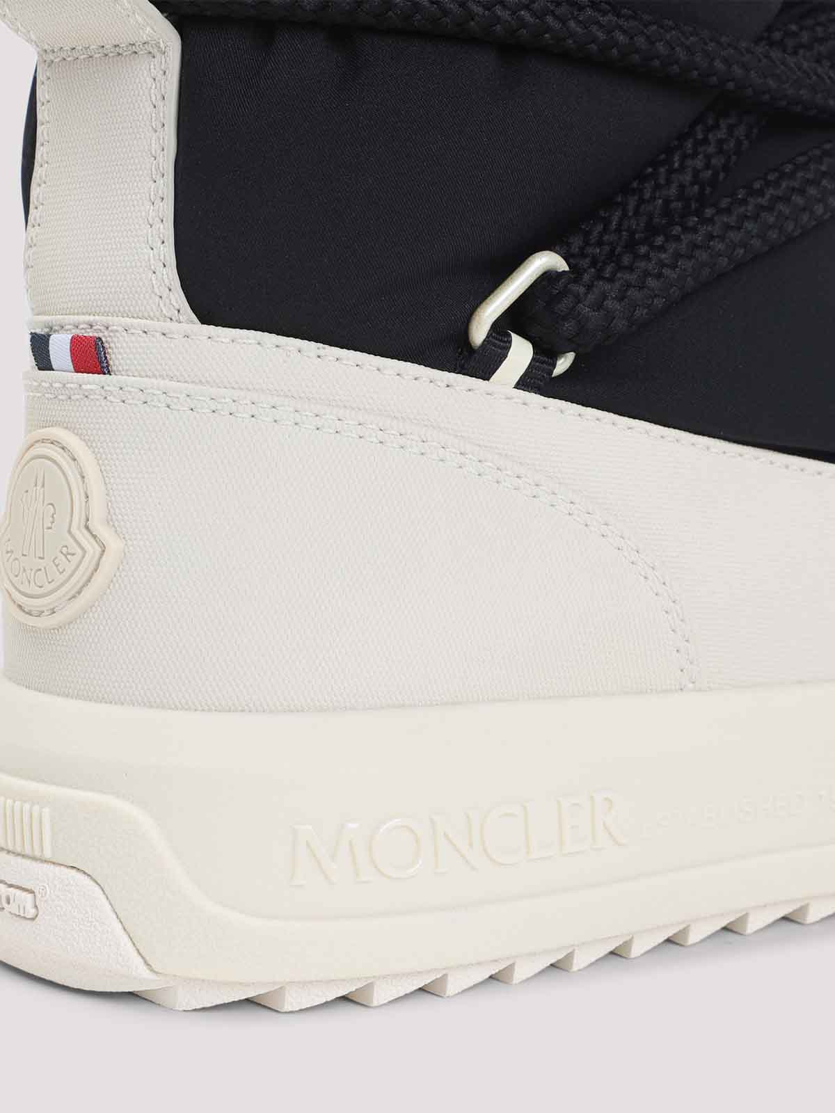 Moncler Monpulse Padded Shell Ankle Boots In Black