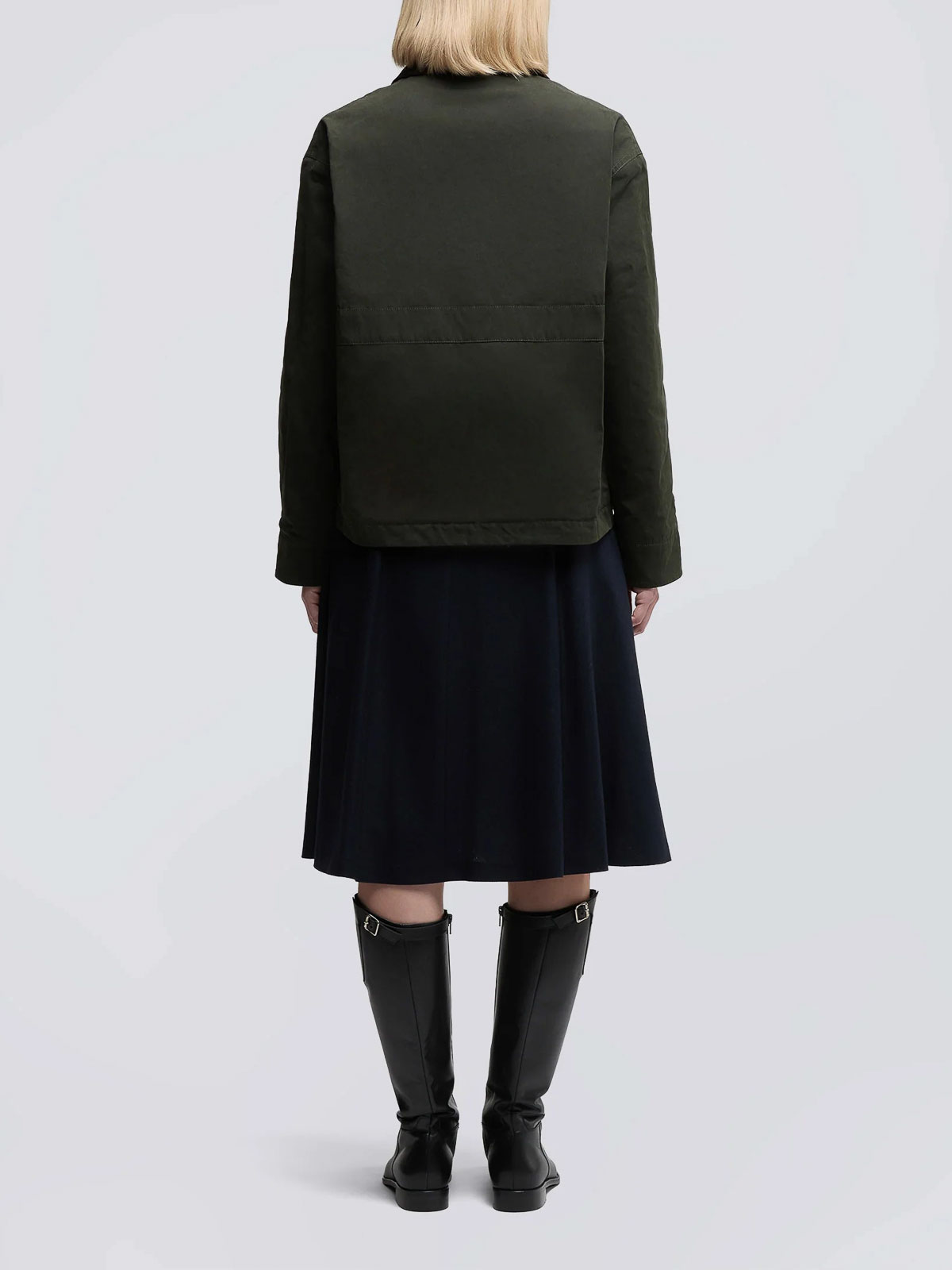 Aspesi Cotton-blend Fabric Jacket In Green