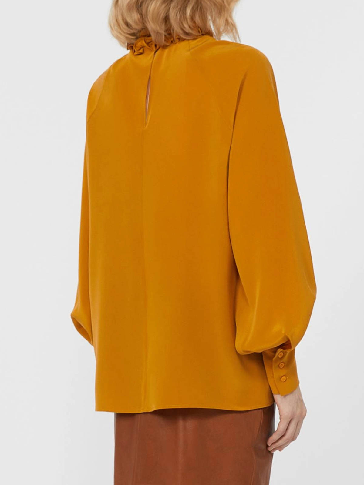 Weekend Max Mara Camisa - Amarillo Oscuro In Yellow