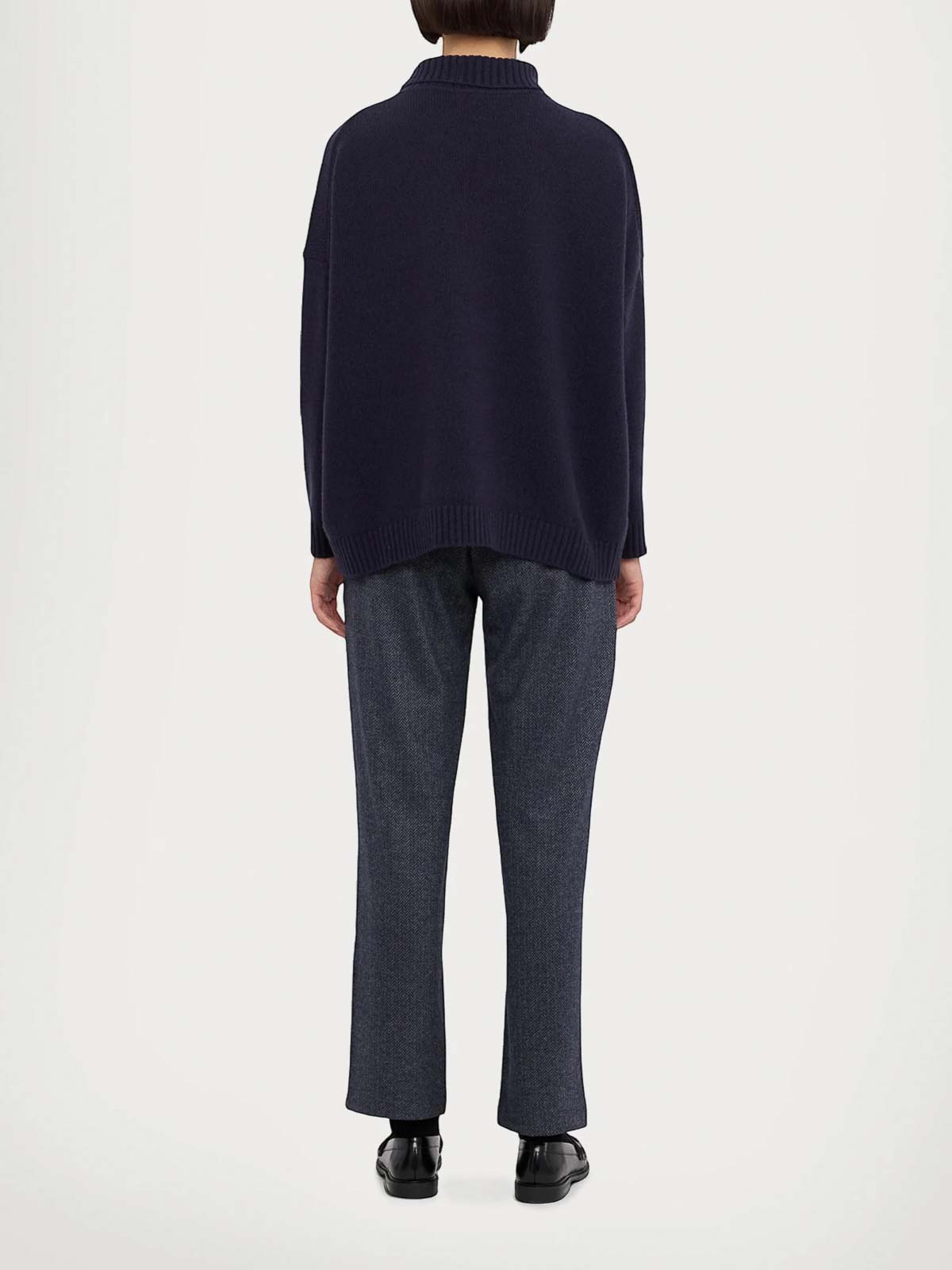 Weekend Max Mara Suéter Con Cuello Alto - Azul In Blue