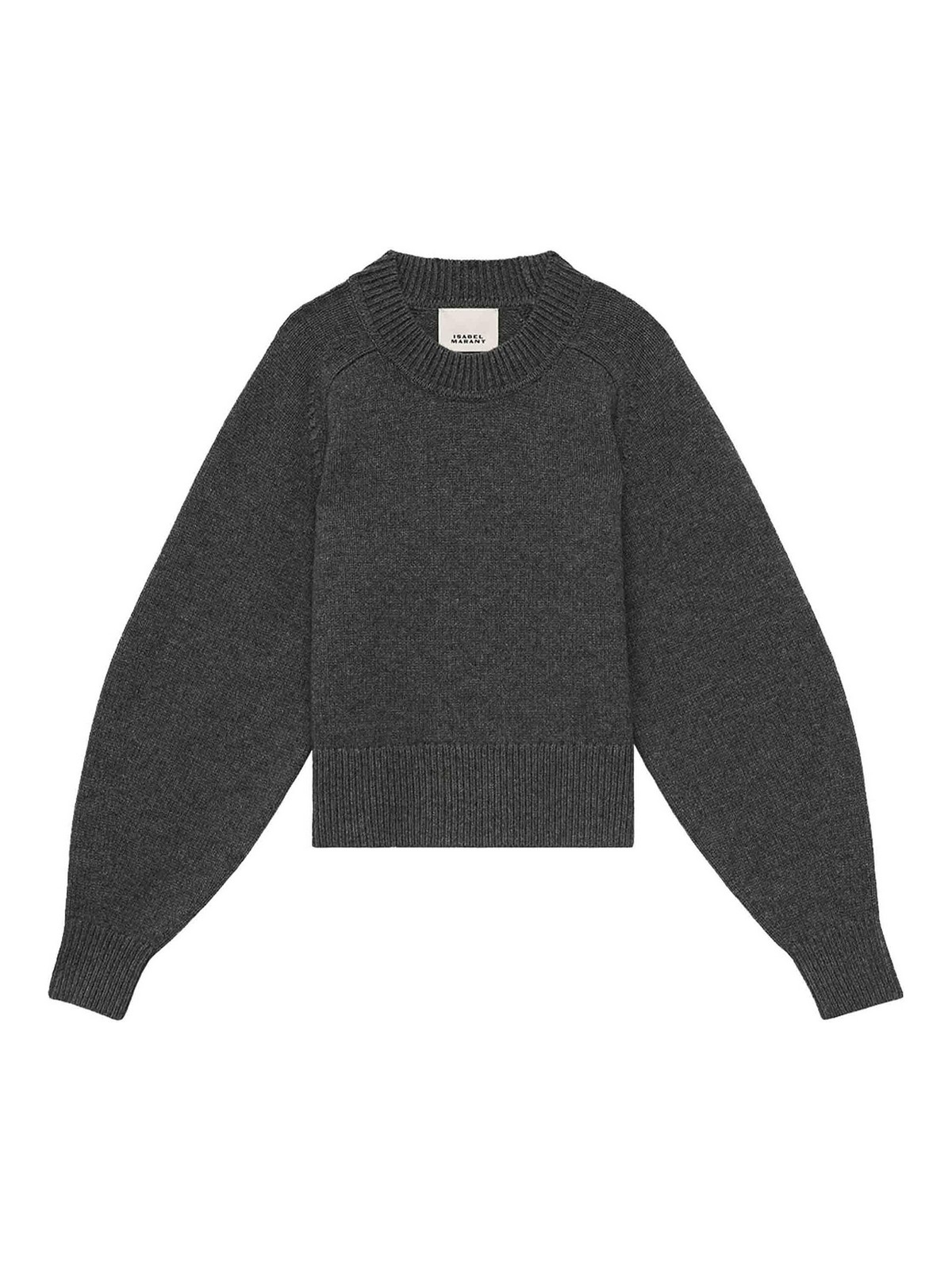 Isabel Marant Leandra Pullover In Gray