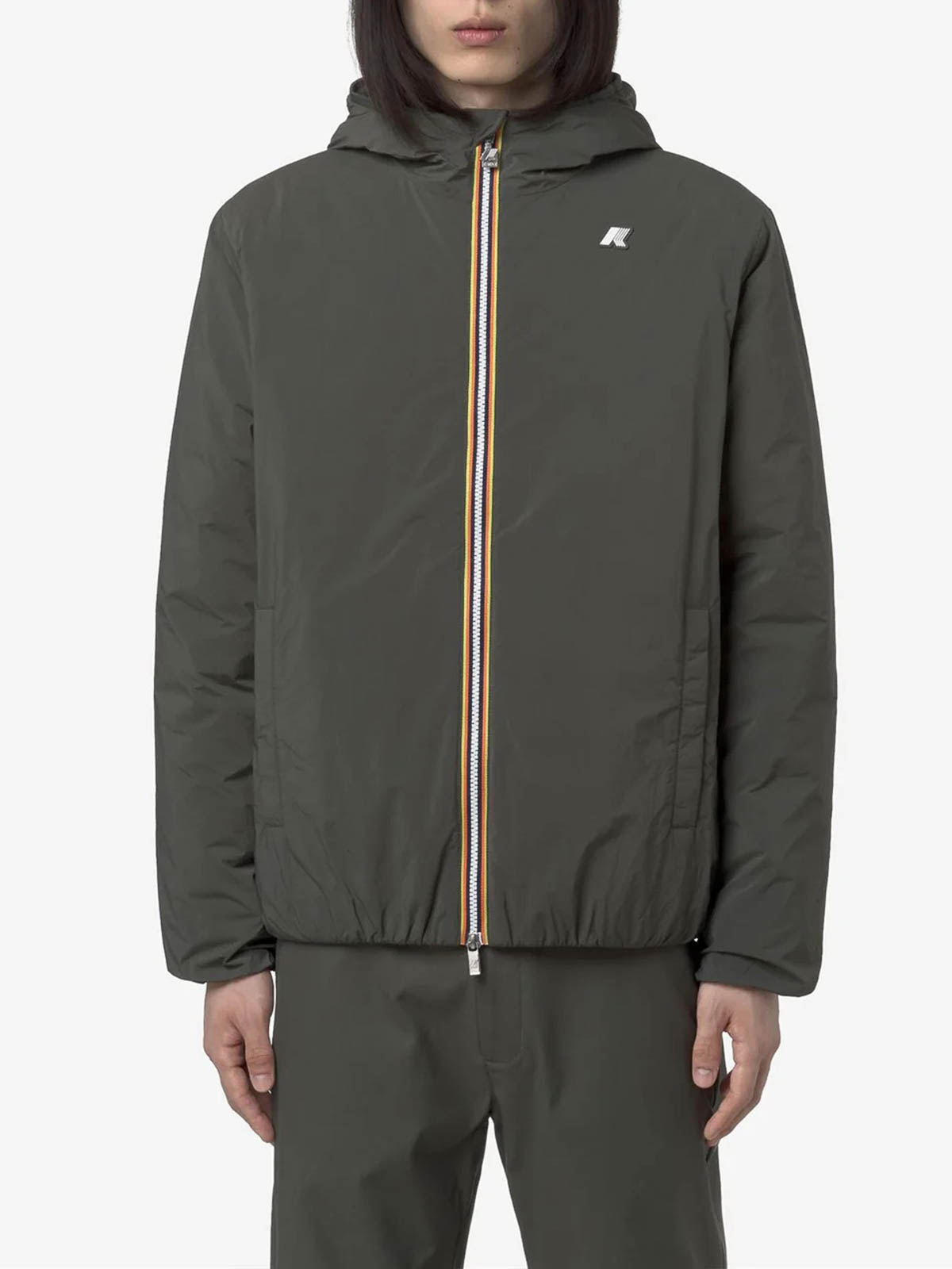 K-way Jack Plain Warm Clothing In Green