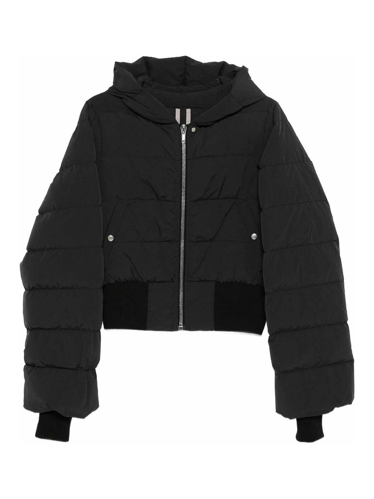 Rick Owens Hooded Jkt In Black