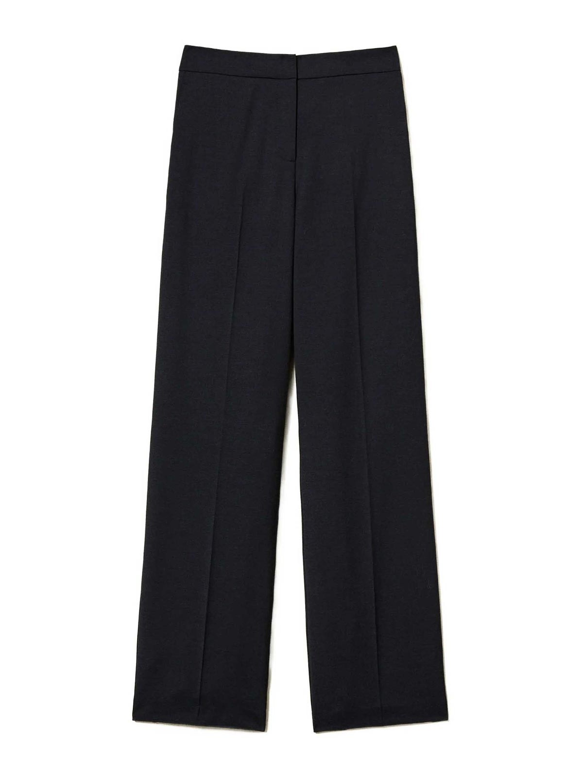 Twinset Pants In Blue