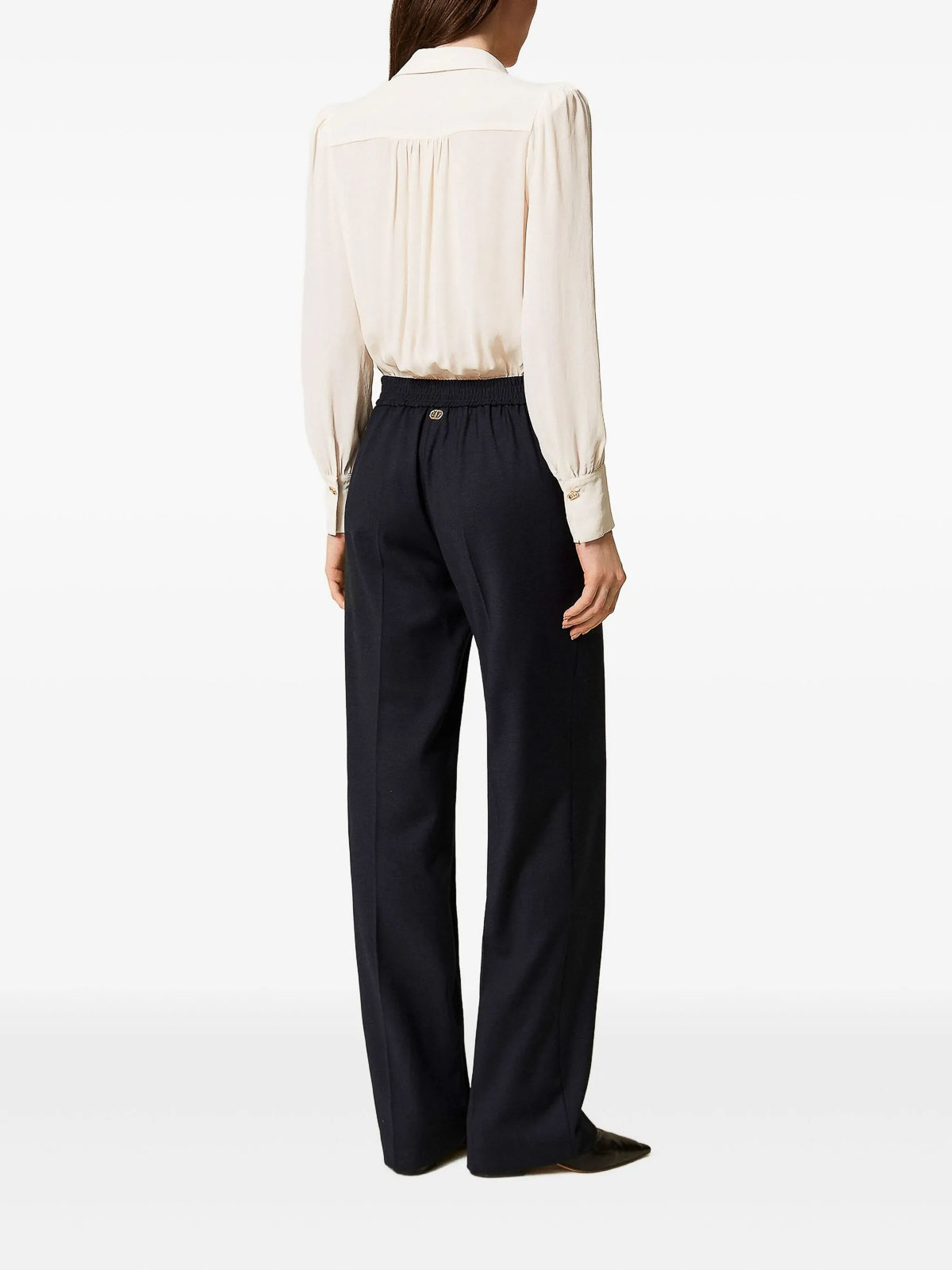 Twinset Pants In Blue