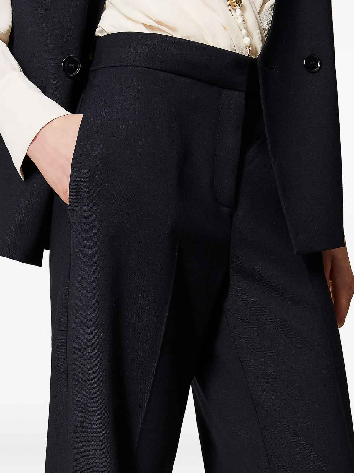 Twinset Pants In Blue